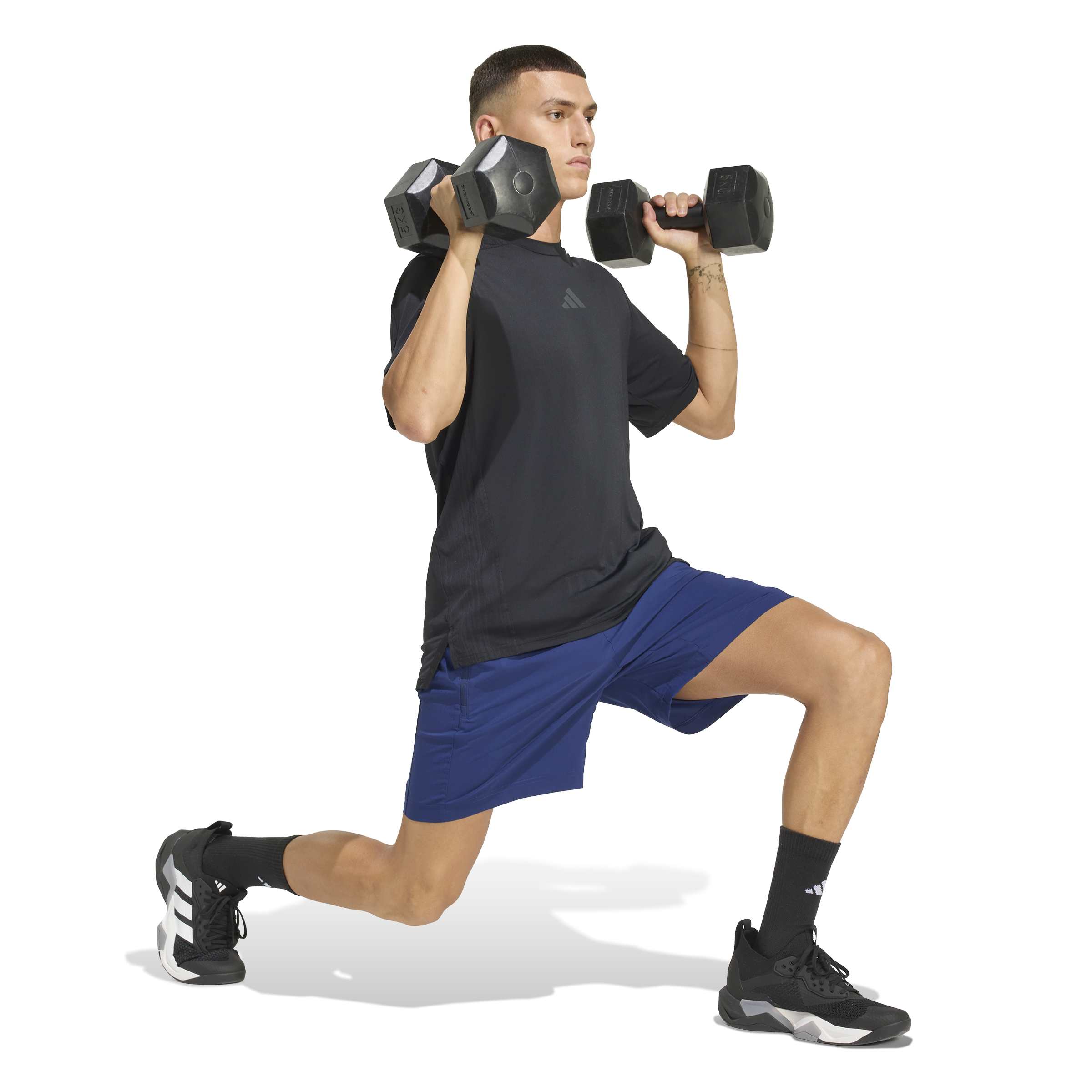 adidas Workout Essentials 7-Inch Mens Shorts - Image 2