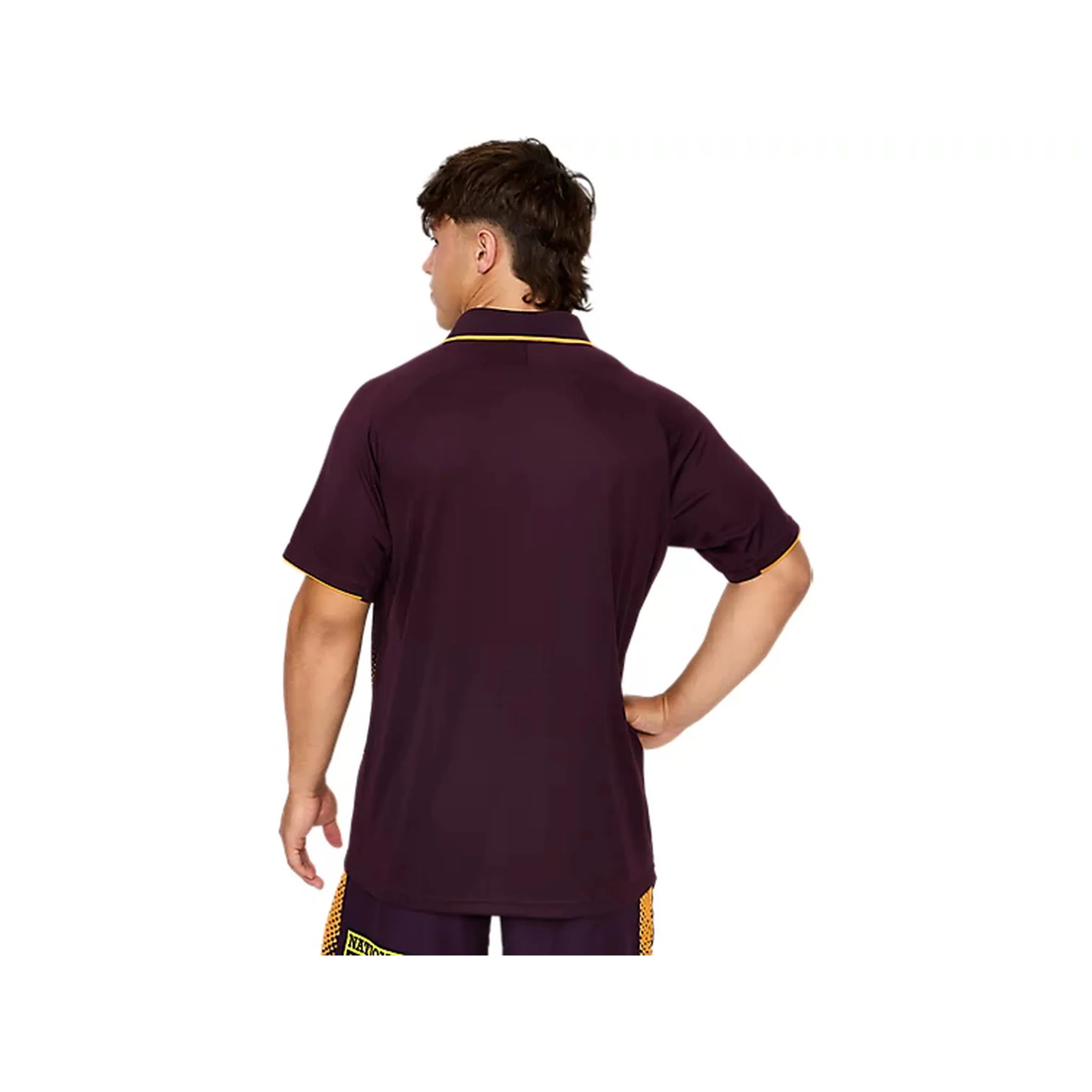 ASICS Brisbane Broncos 2026 Mens Training Polo - Image 4