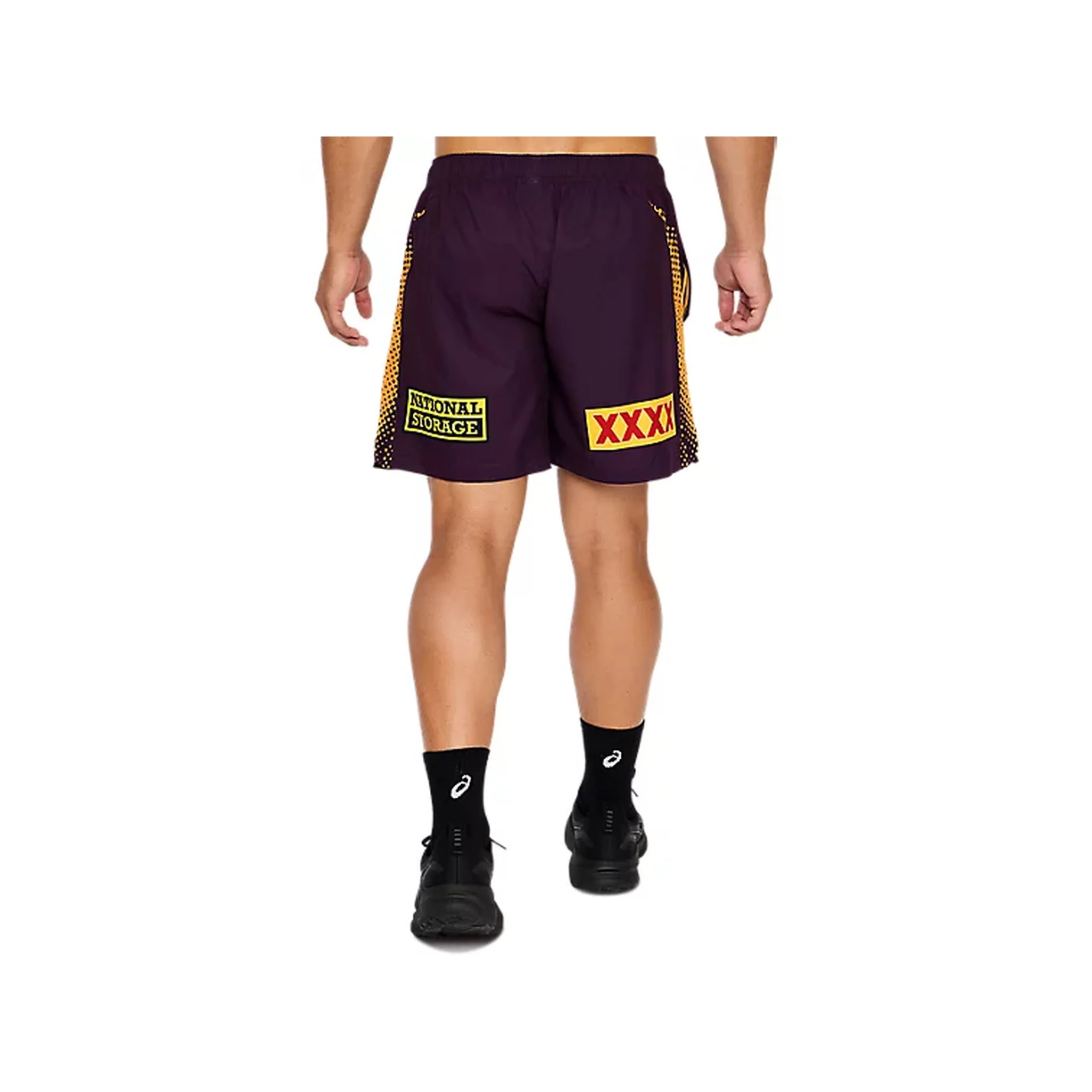 ASICS Brisbane Broncos 2026 Replica Mens Training Shorts - Image 3