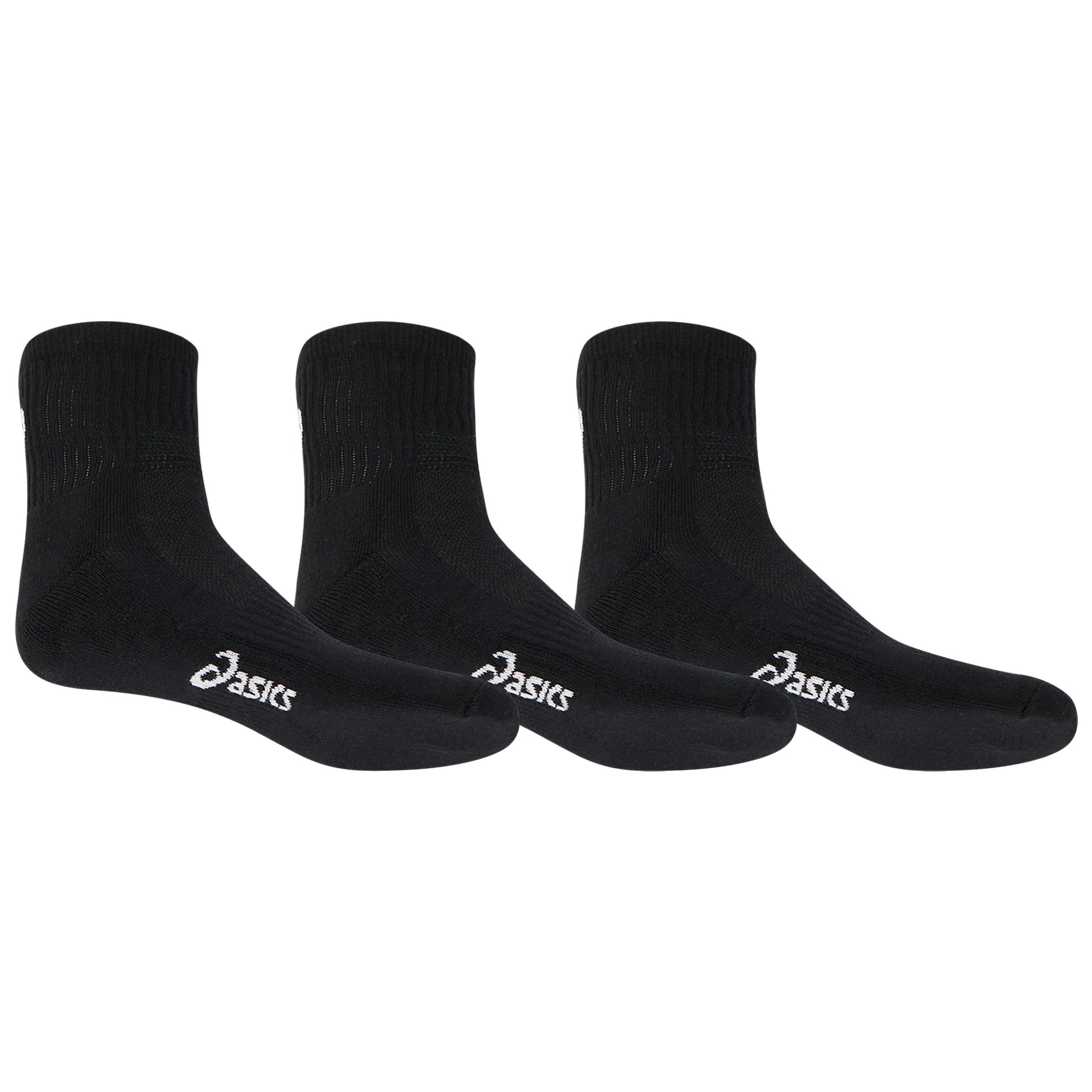 ASICS Pace Quarter Socks 3 Pack - Image 2