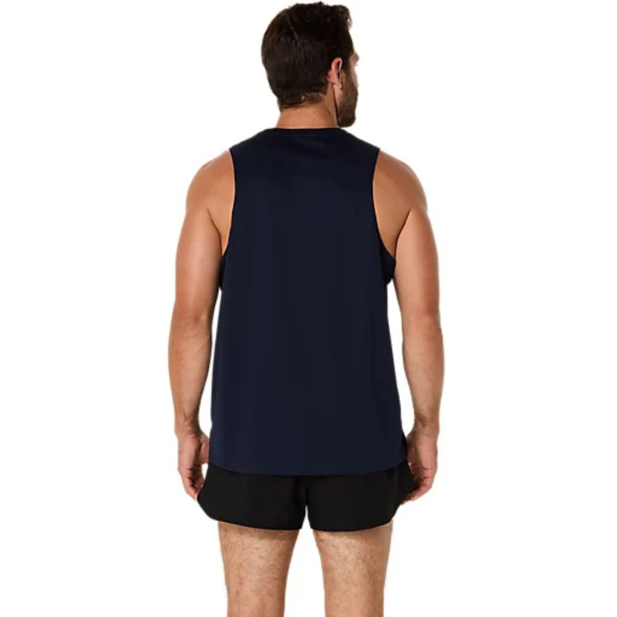 ASICS Silver Mens Running Tank - Image 3