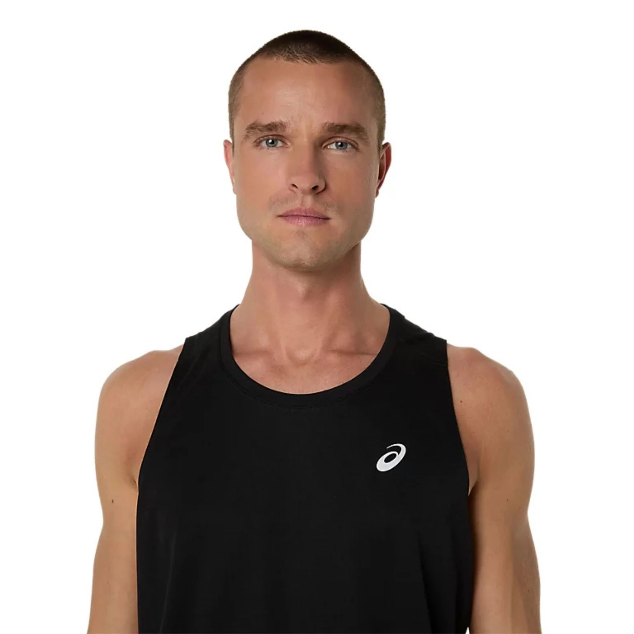 ASICS Silver Mens Running Tank - Image 4