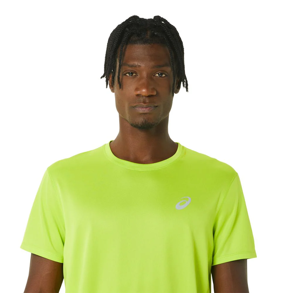 ASICS Silver Mens Short Sleeve Top - Image 3