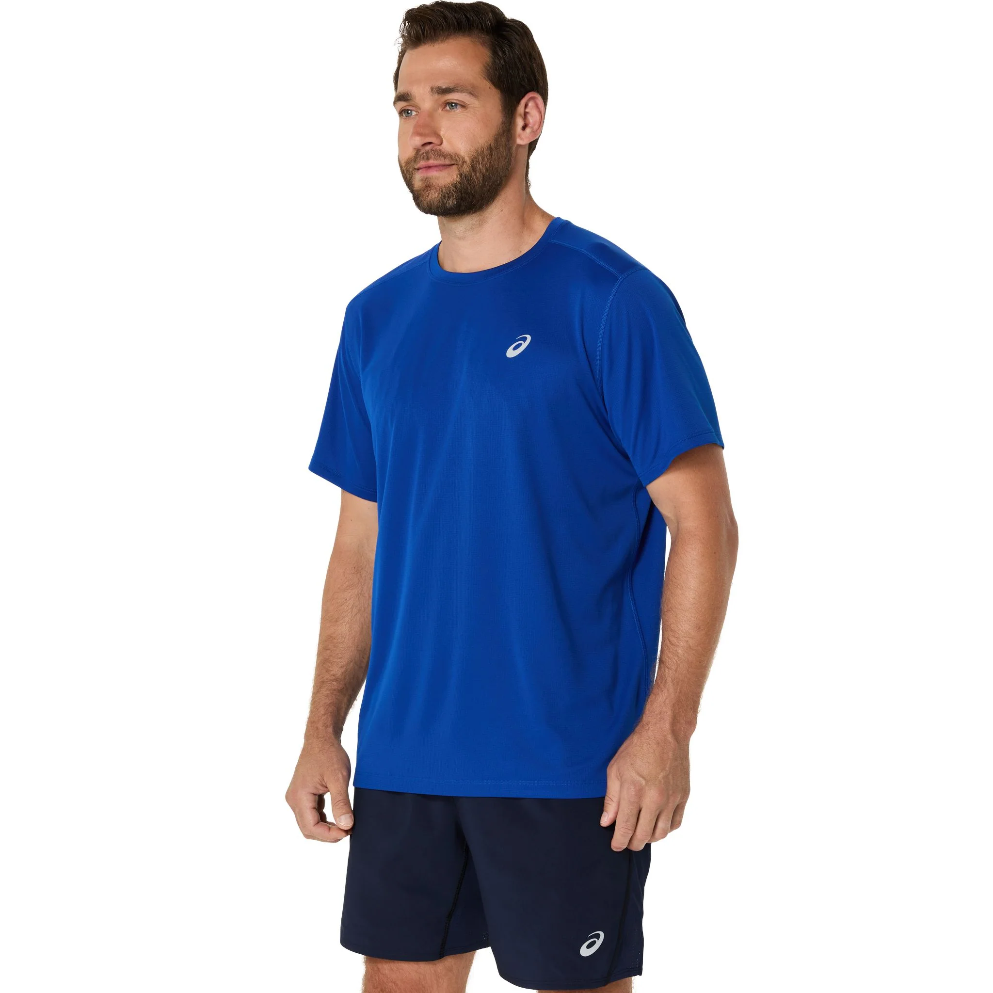 ASICS Silver Mens Running Tee - Image 3