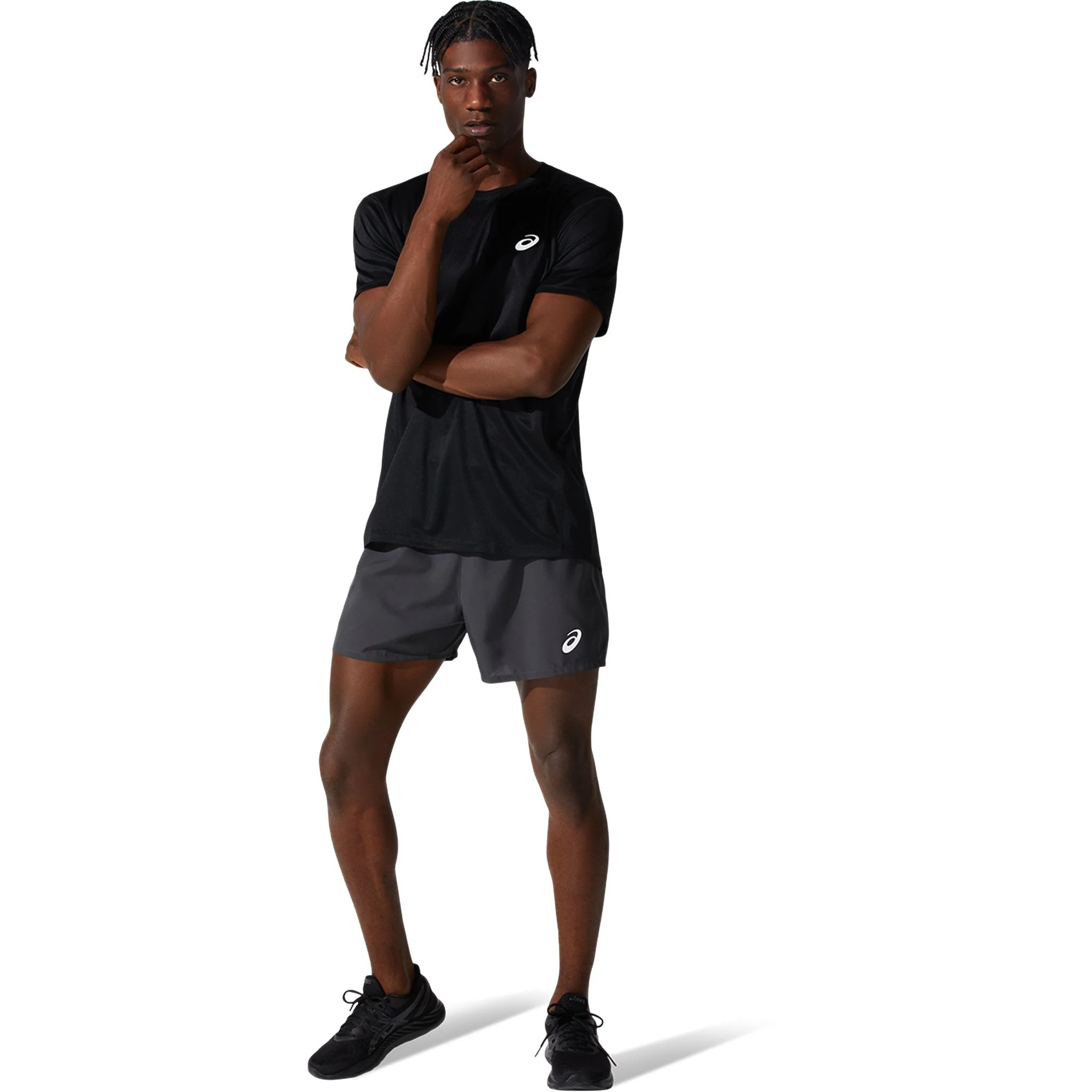 ASICS Silver Mens Running Tee - Image 4