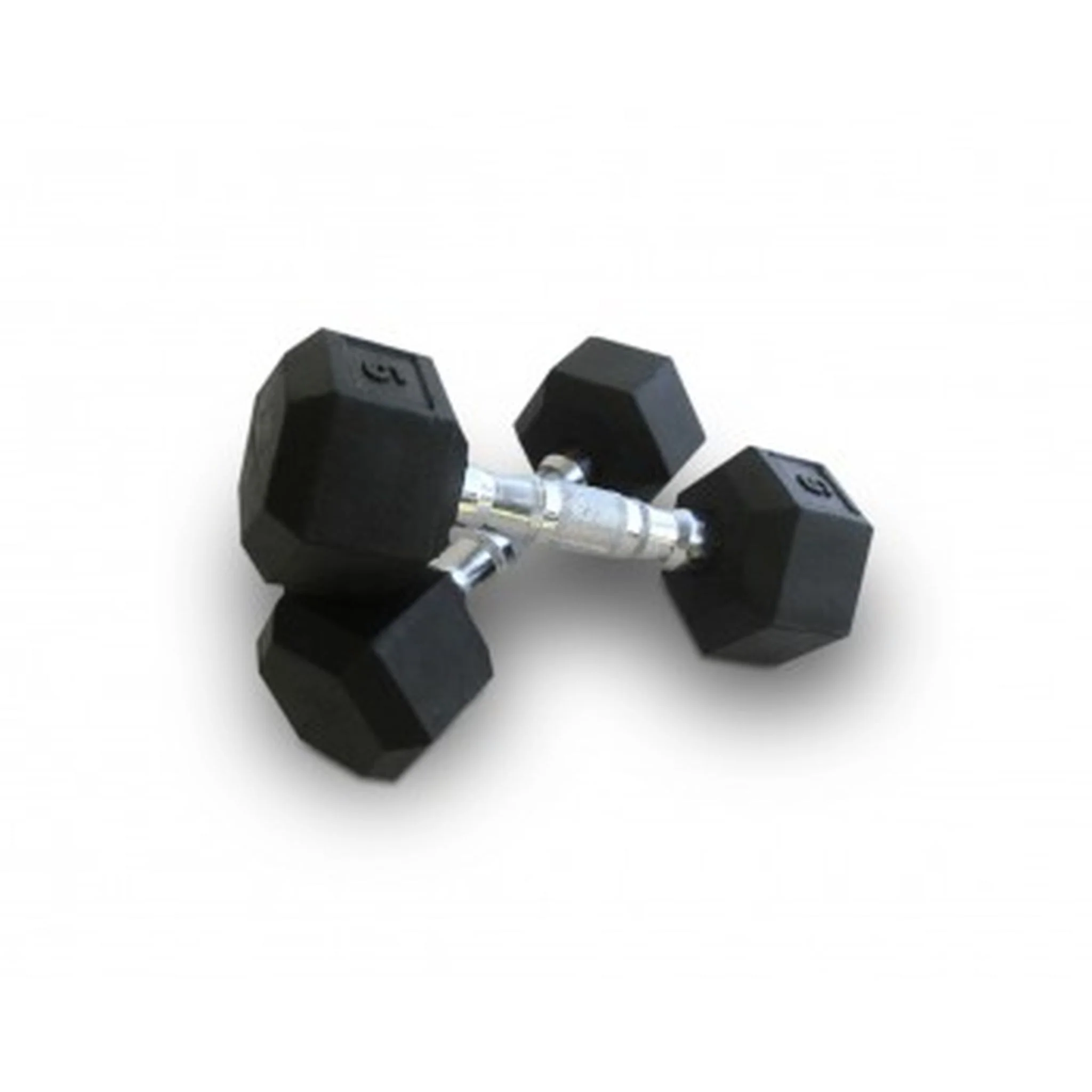 Bodyworx Rubber Hex Dumbbell - 1kg