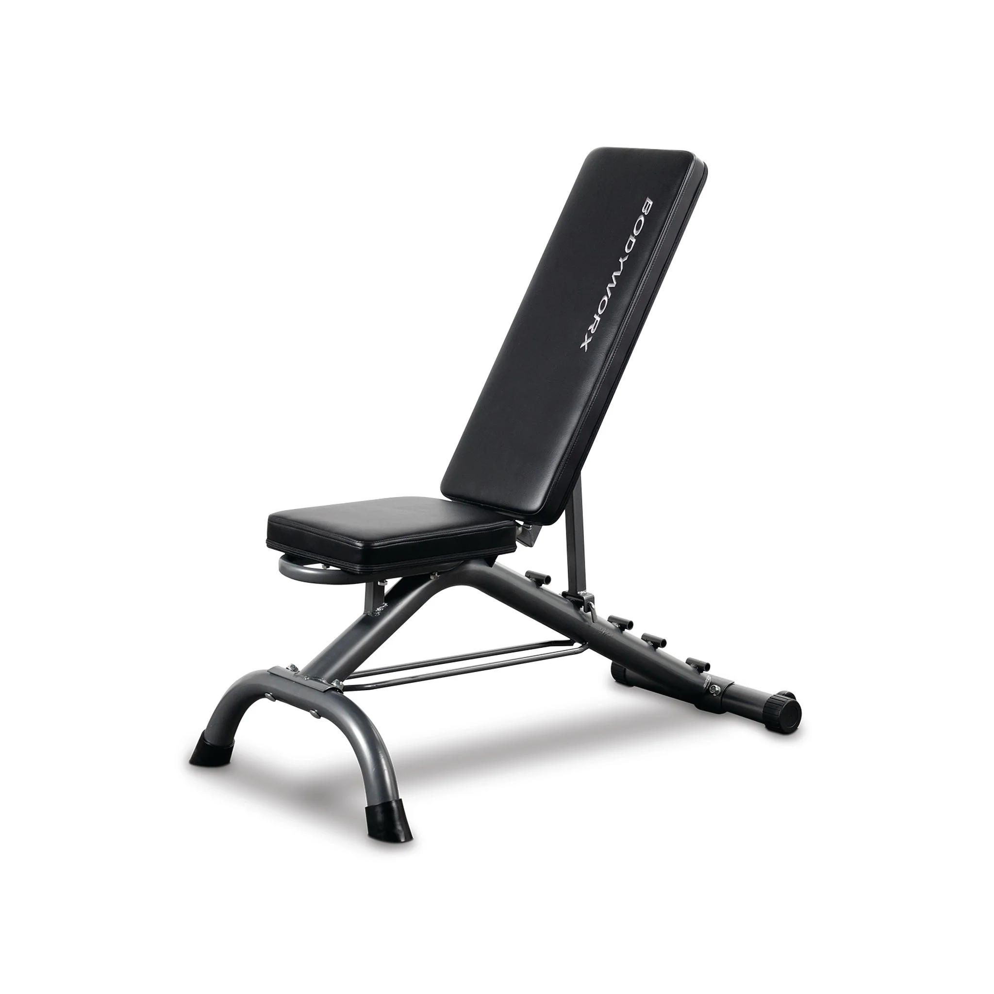 Bodyworx Utility Bench With Dumbell Rack