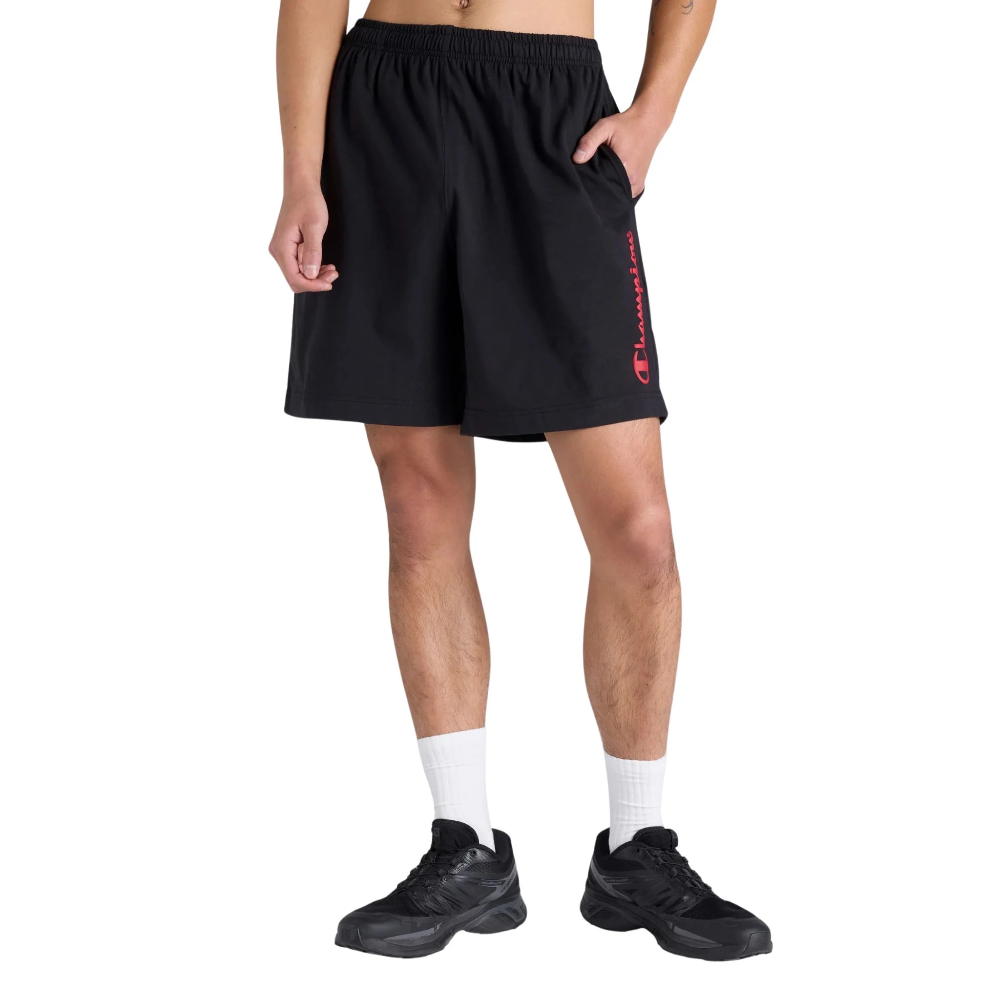Champion Puff Script Mens Jersey Shorts