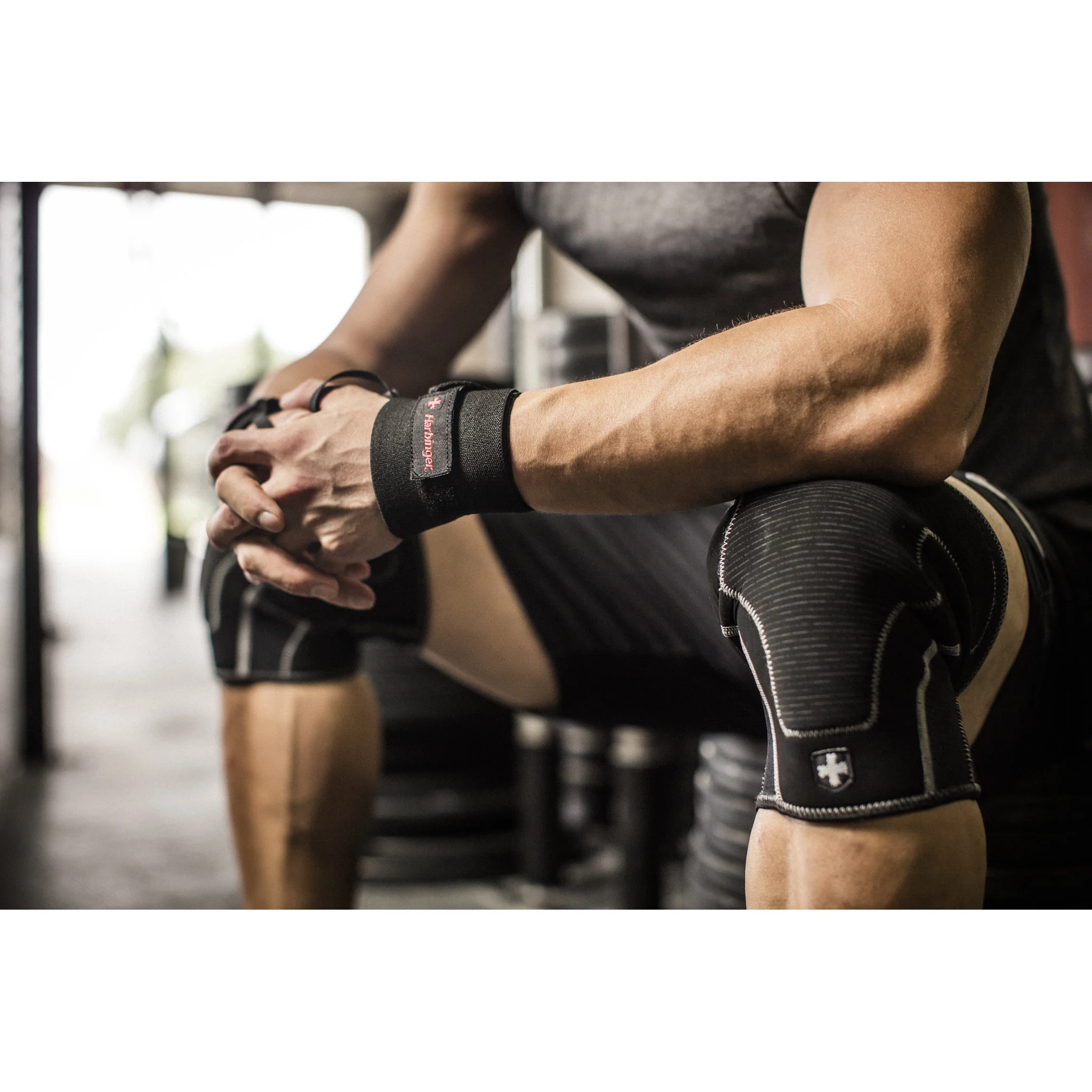 Harbinger Pro Thumbloop Wrist Wraps - Image 4