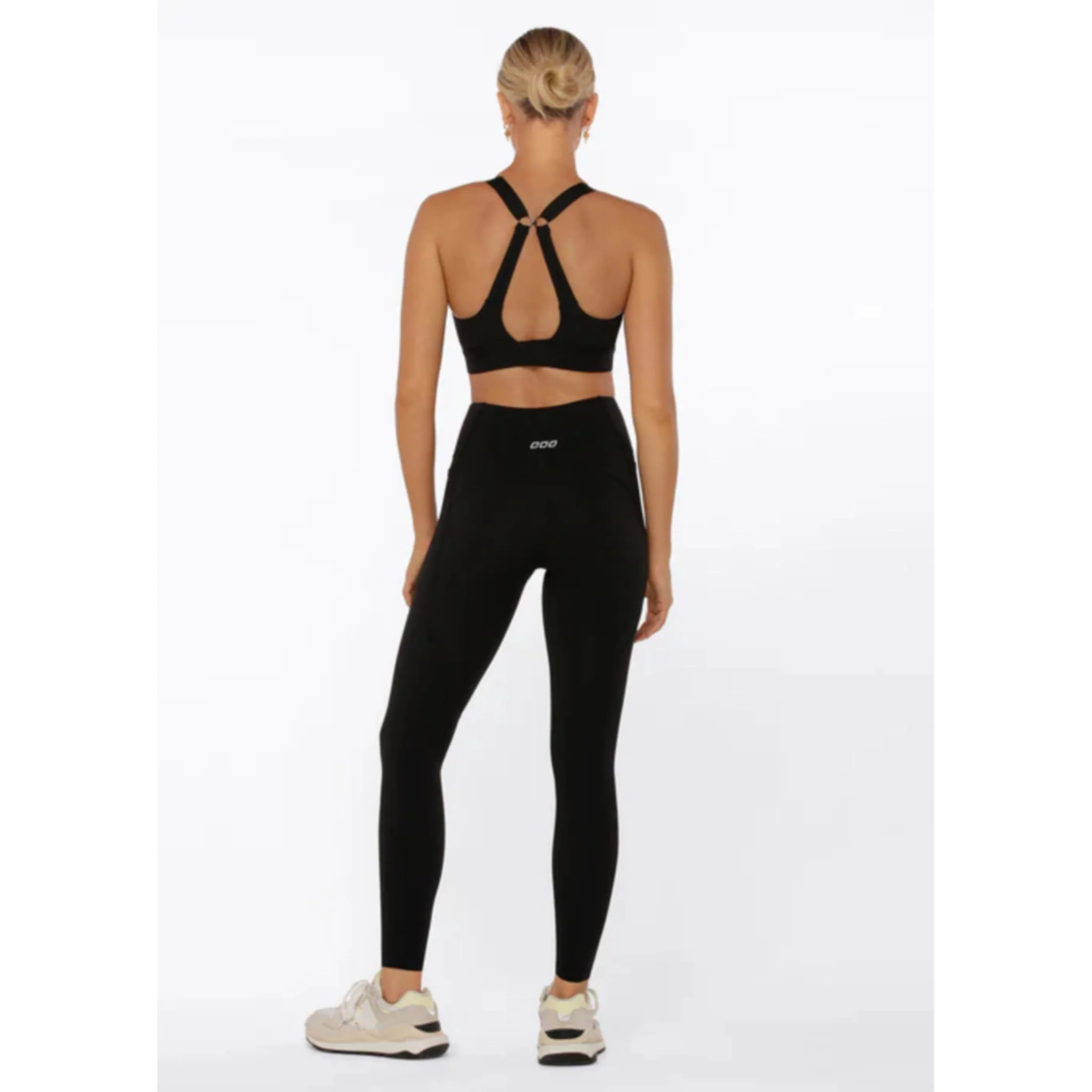 Lorna Jane Amy Phone Pocket Womens Full Length Tech Tights - Image 3