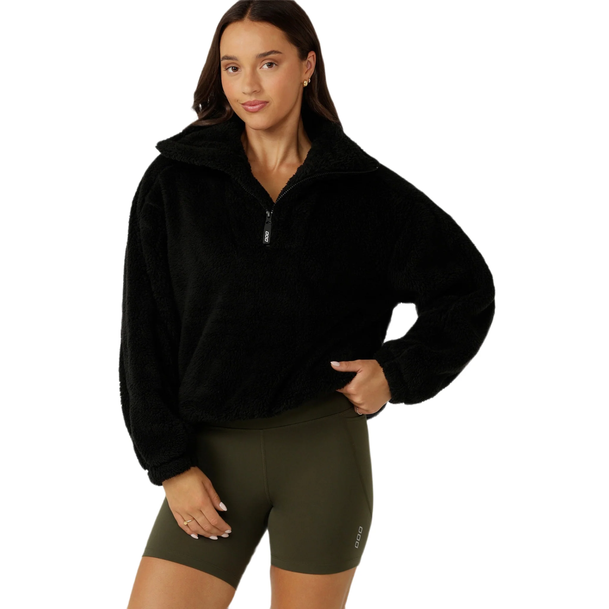 Lorna Jane Everyday Teddy Sweat Womens Quarter Zip - Image 2