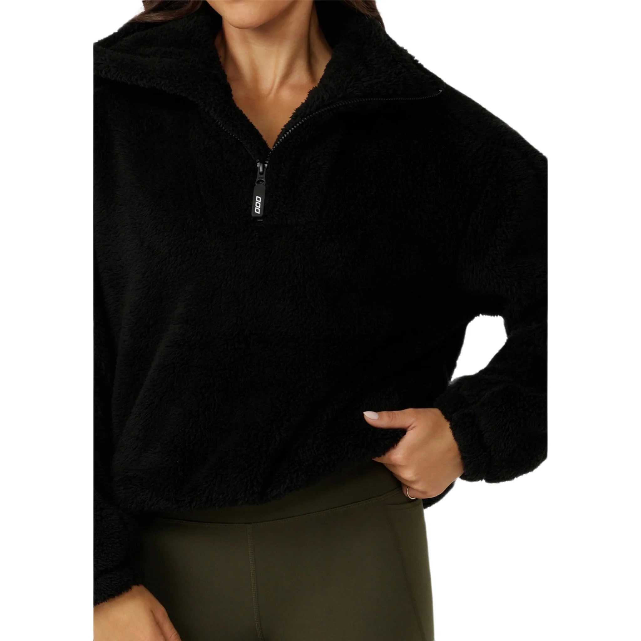 Lorna Jane Everyday Teddy Sweat Womens Quarter Zip - Image 4