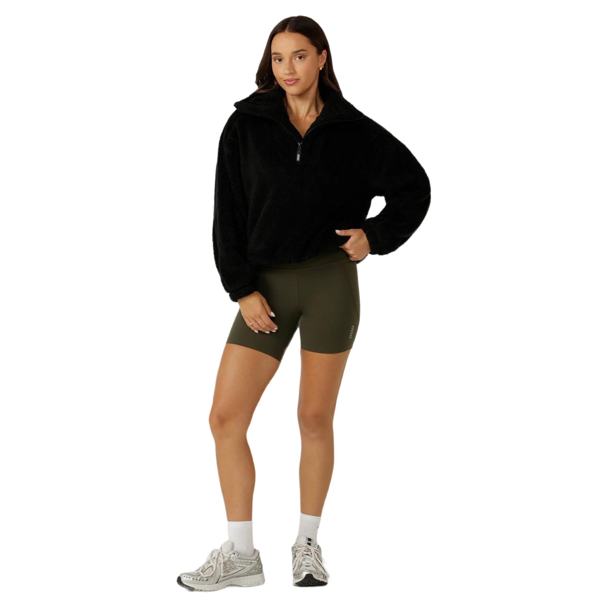Lorna Jane Everyday Teddy Sweat Womens Quarter Zip - Image 5