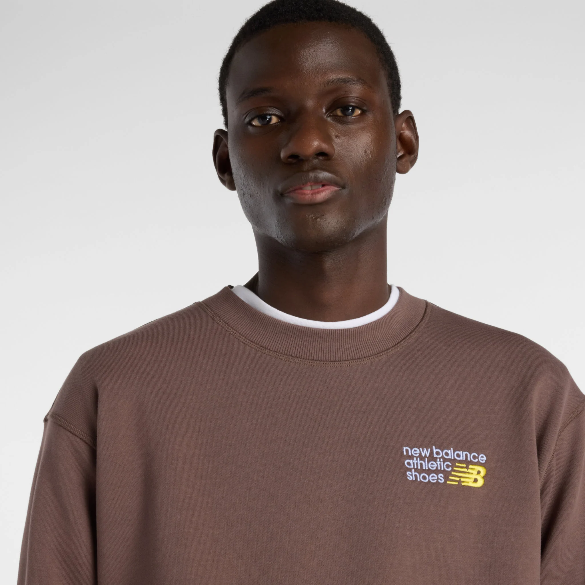New Balance Athletics Premium Logo Mens Crew - Image 4