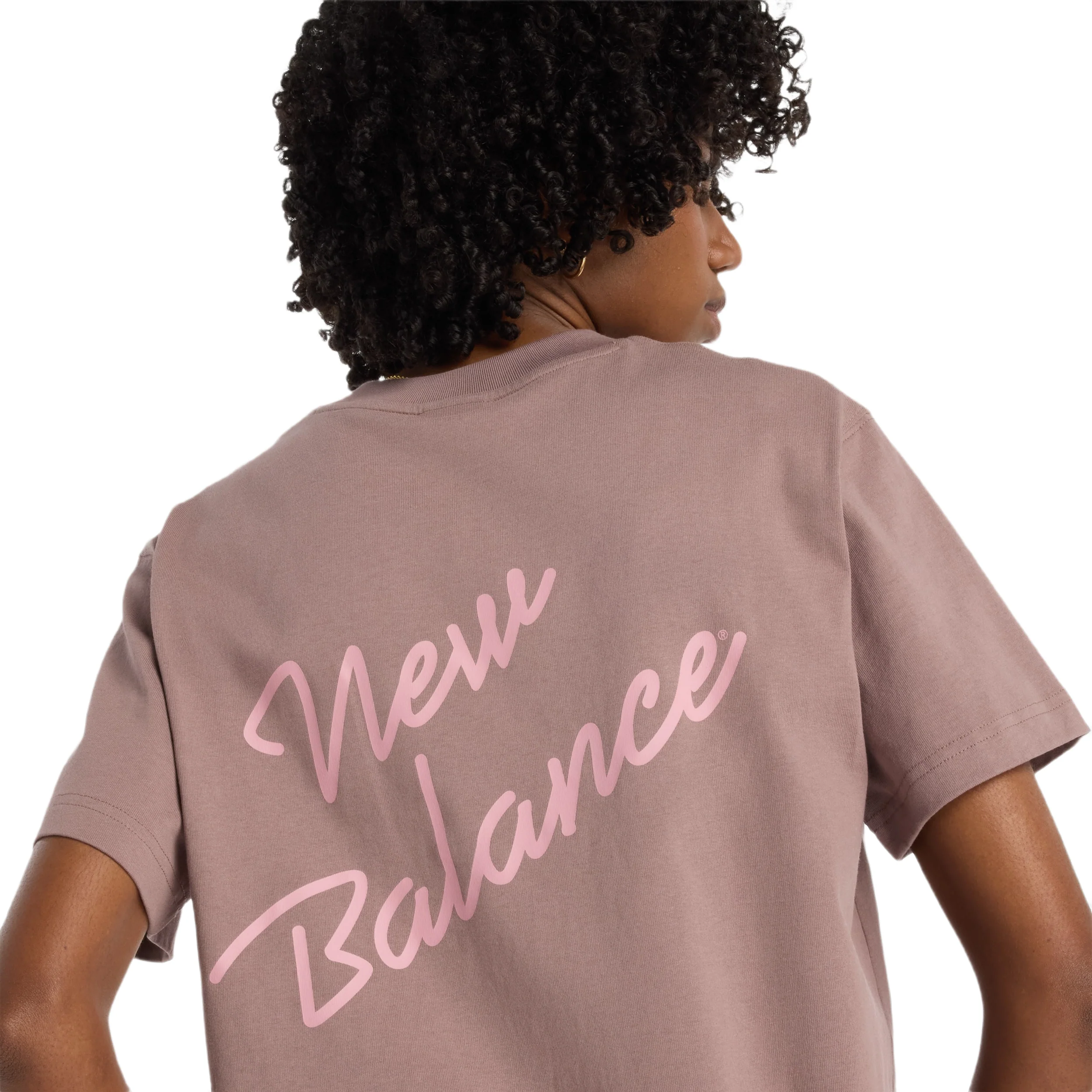 New Balance Athletics Script Womens Tee - Image 3