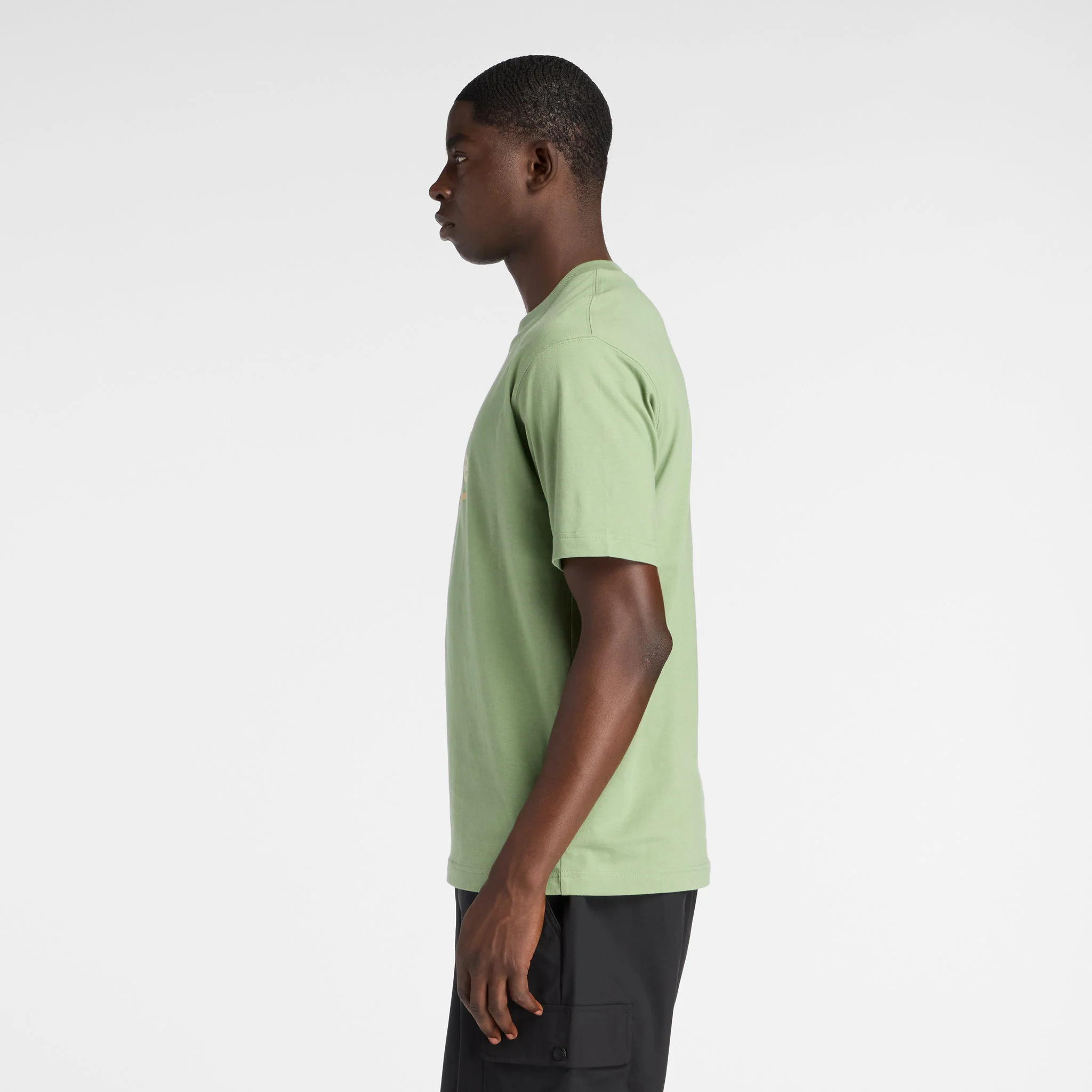 New Balance Linear Lines Mens Tee - Image 2