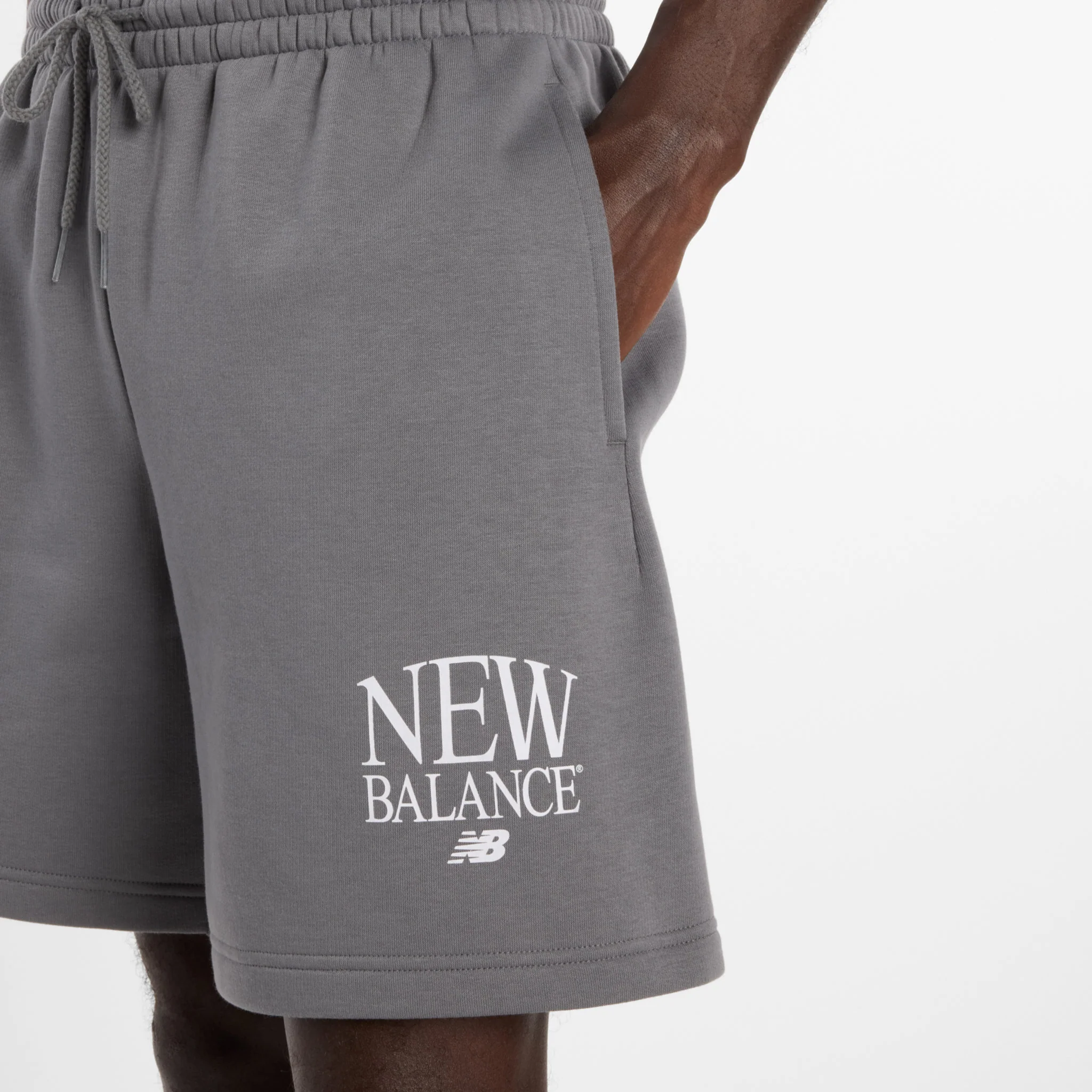 New Balance Reimagined Fleece Mens Shorts - Image 5
