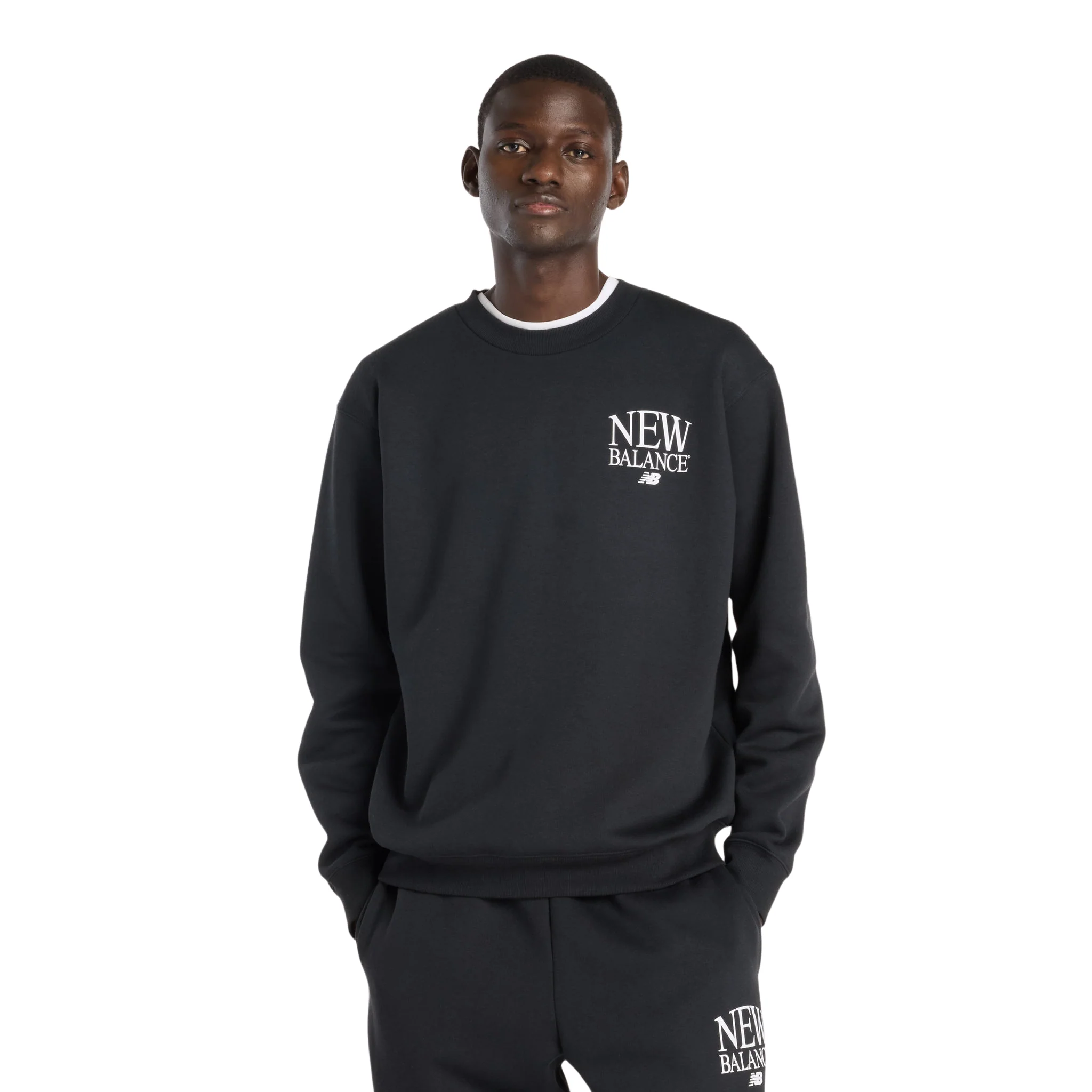 New Balance Reimagined Mens Fleece Crew