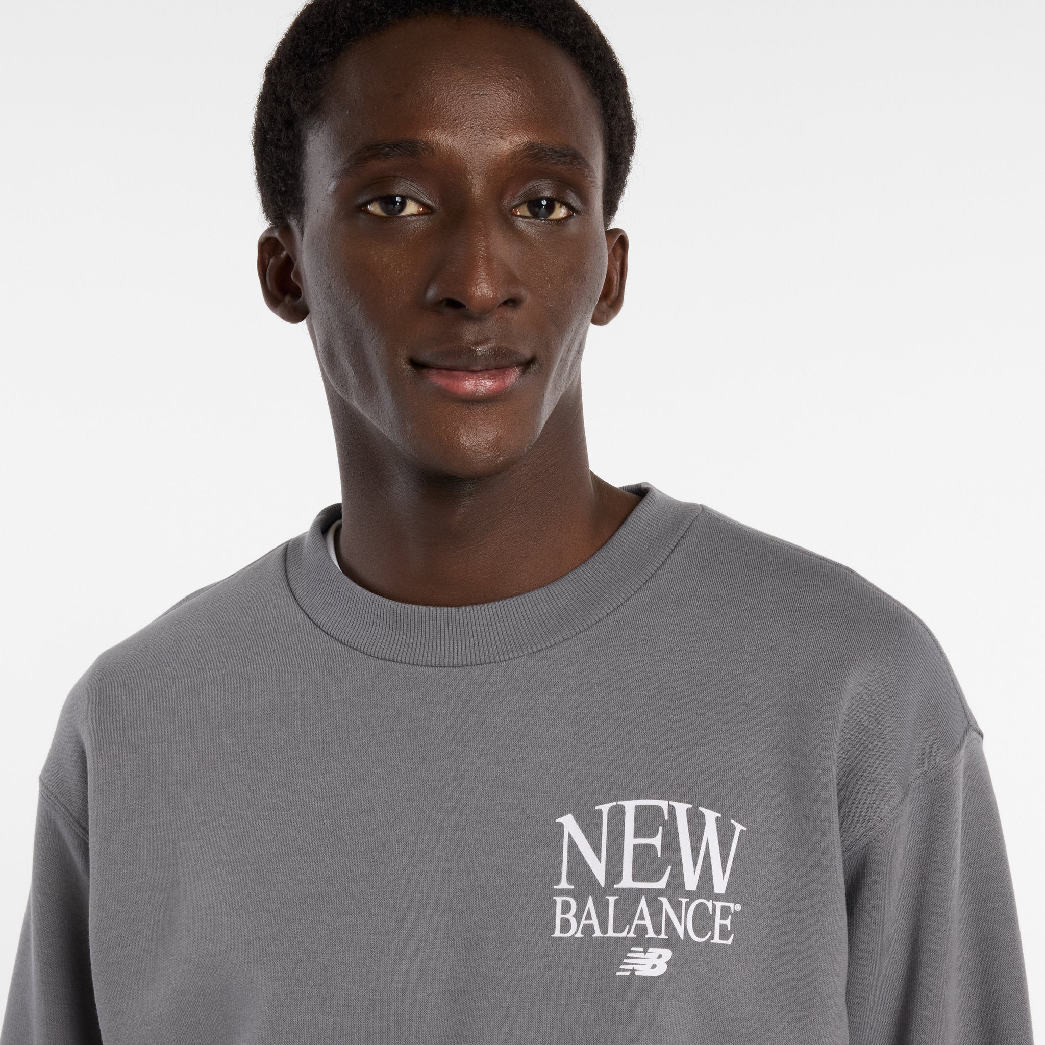 New Balance Reimagined Mens Fleece Crew - Image 5