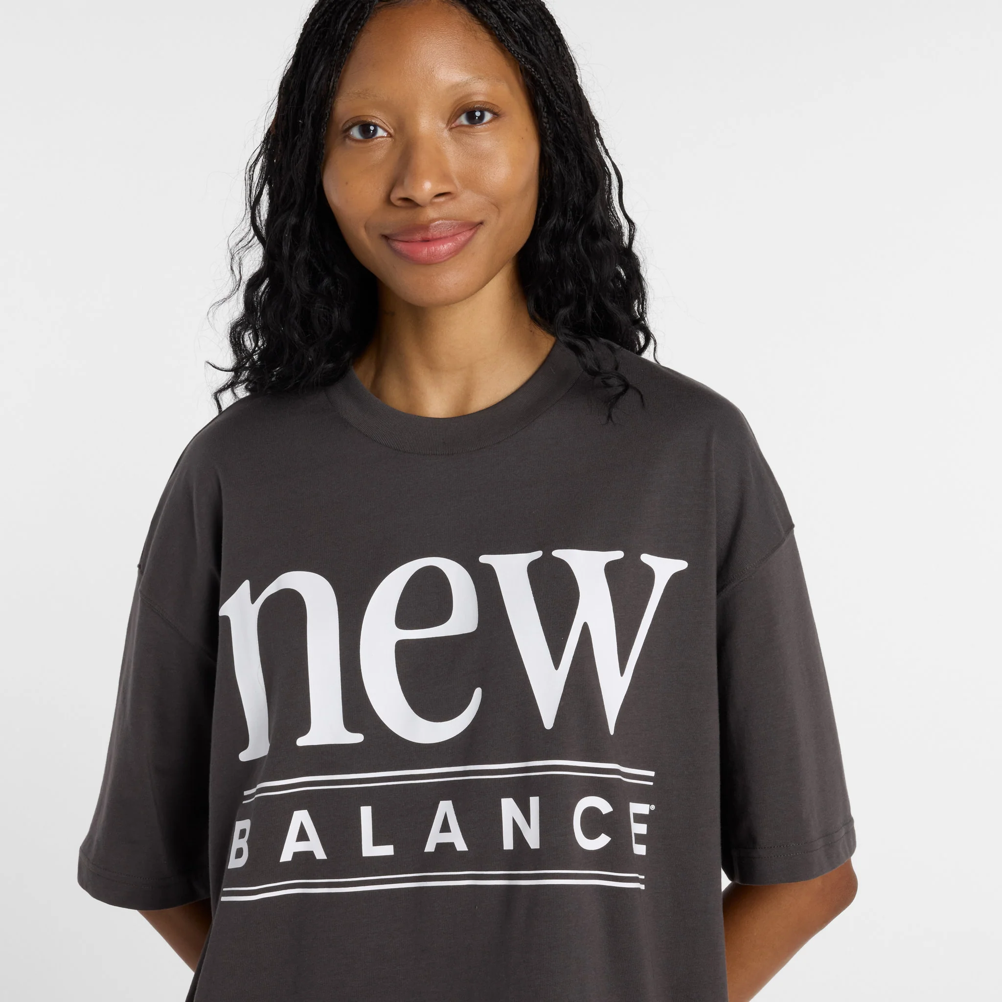 New Balance Reimagined Oversized Womens Tee - Image 2
