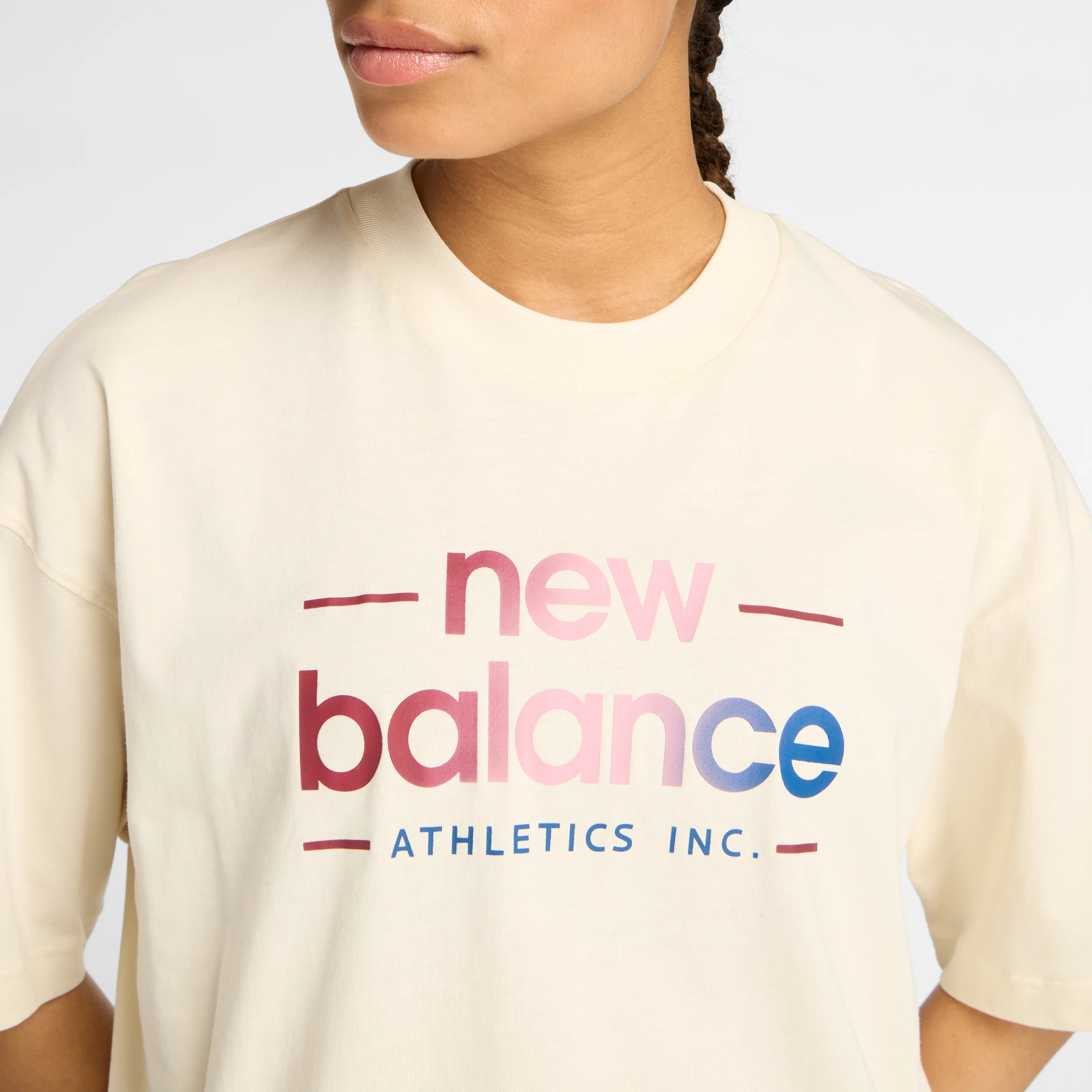 New Balance Reimagined Womens Oversized Tee - Image 3