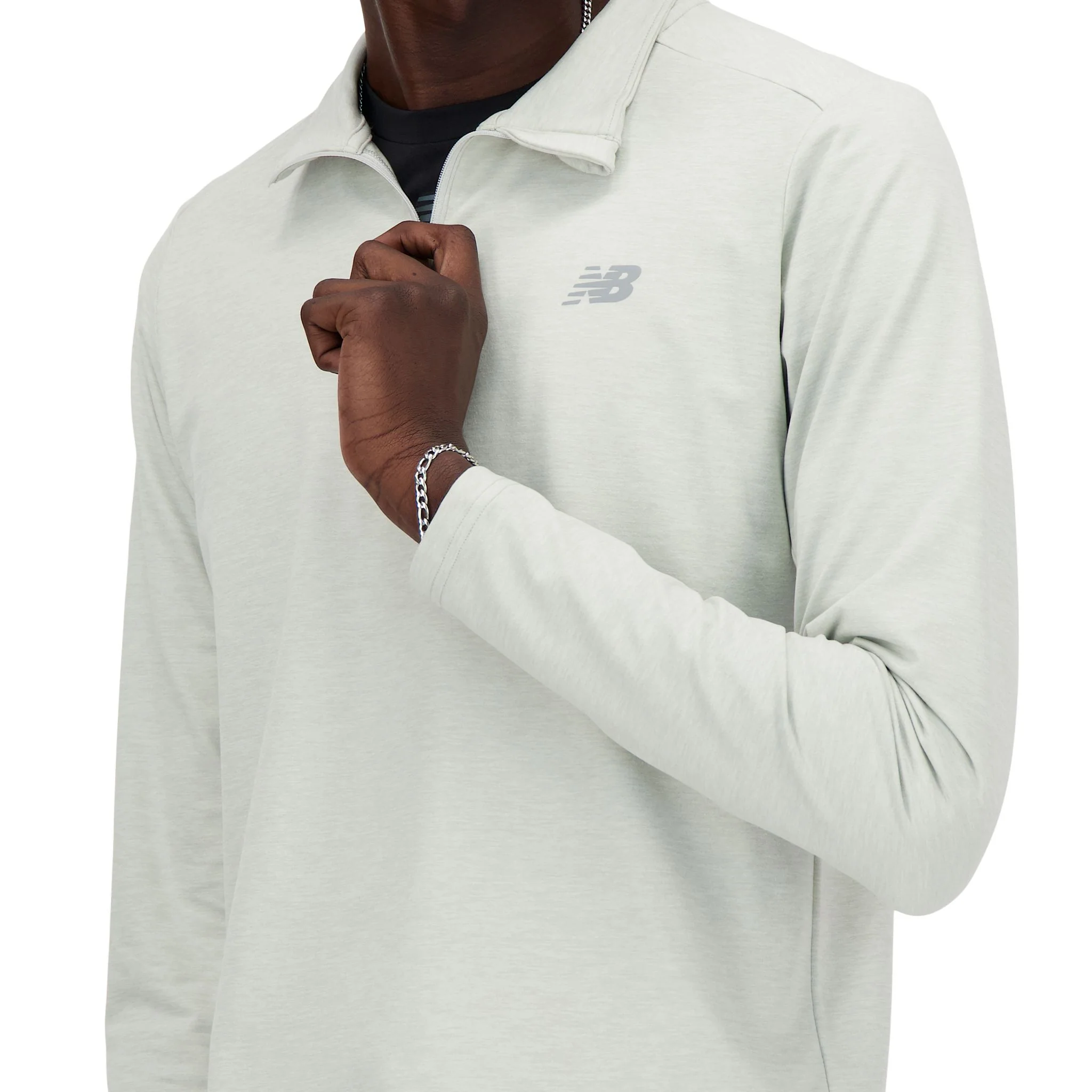 New Balance Sport Essentials Space Dye Mens Quarter-Zip - Image 6