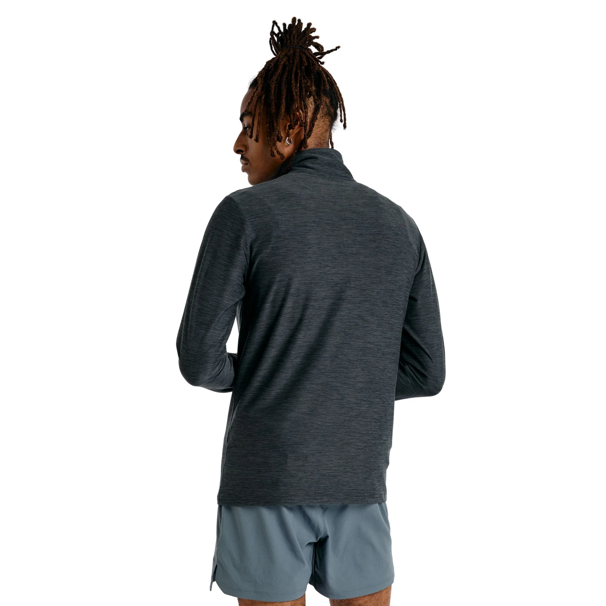 New Balance Sport Essentials Space Dye Mens Quarter-Zip - Image 5