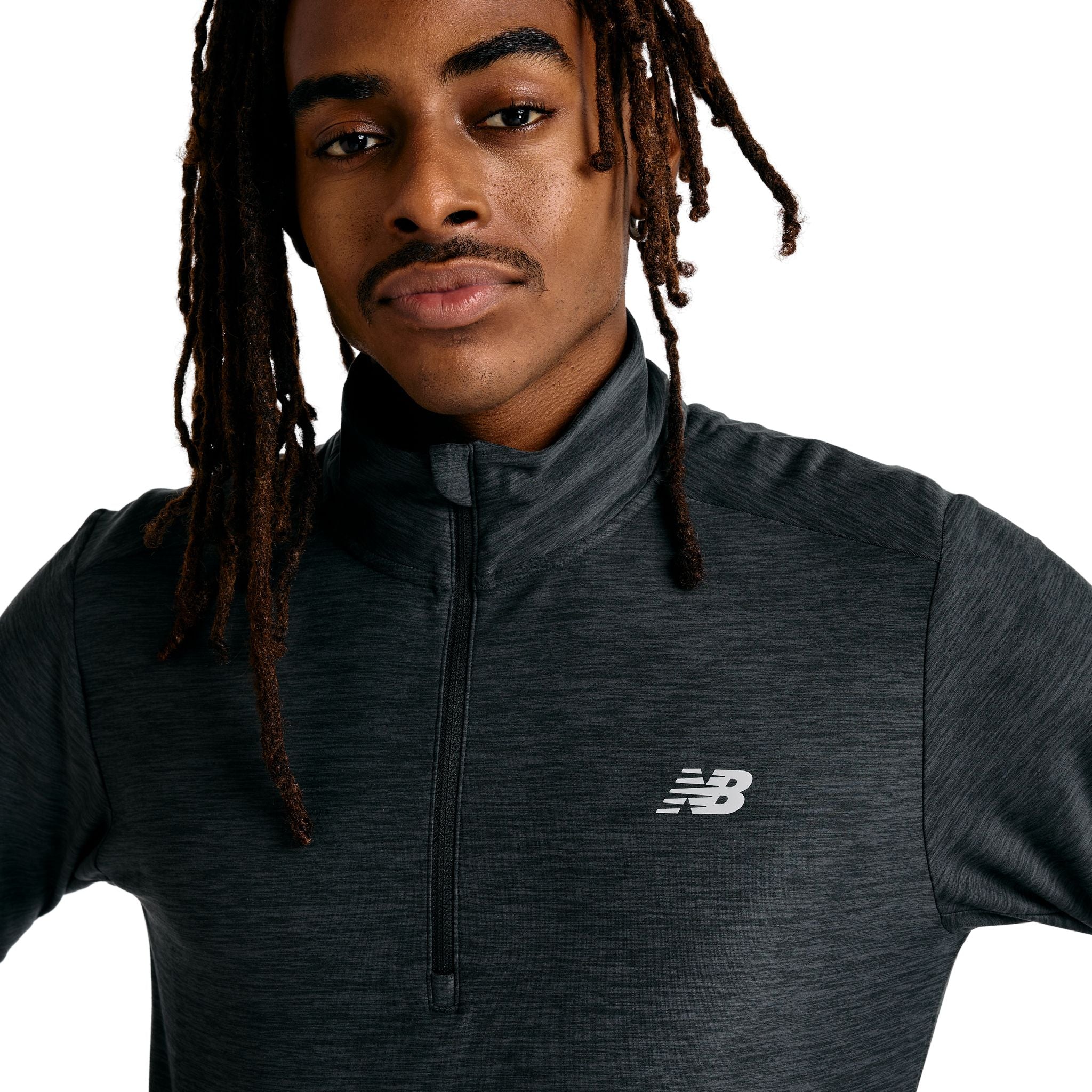 New Balance Sport Essentials Space Dye Mens Quarter-Zip - Image 6