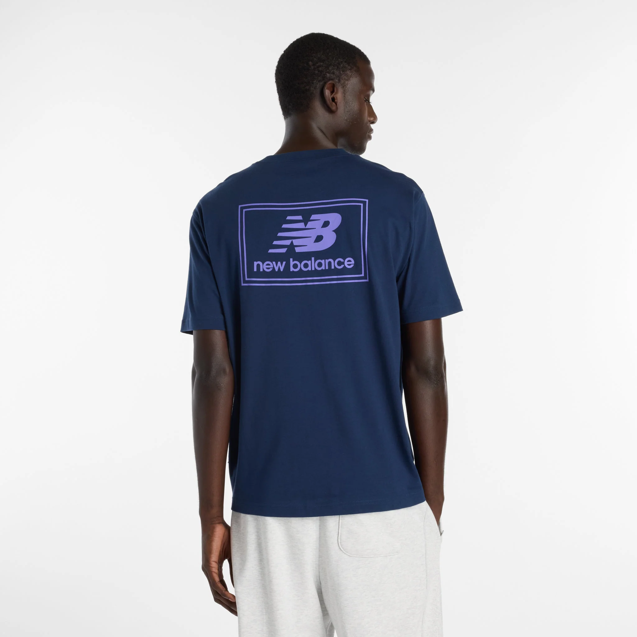 New Balance Woven Label Mens Tee - Image 2