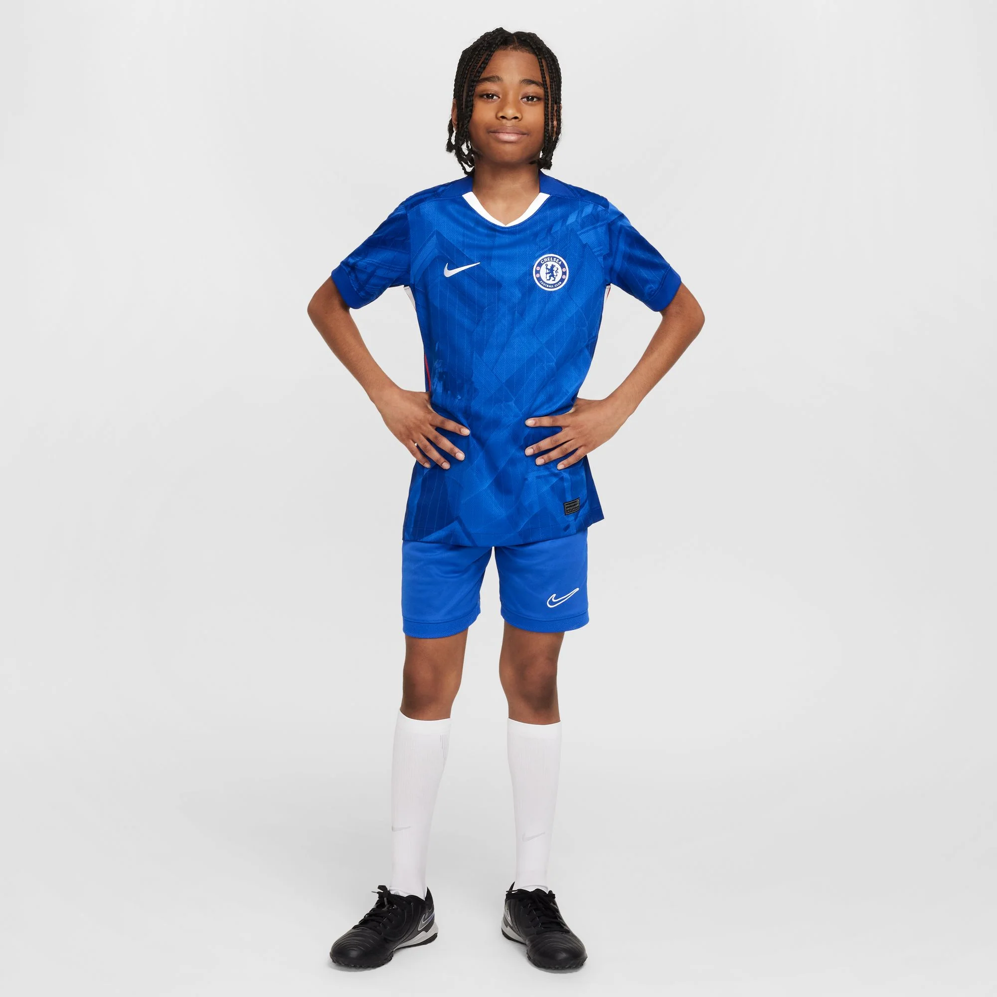 Nike Chelsea FC 2025/26 Stadium Home Dri-FIT Kids Soccer Replica Jersey - Image 7