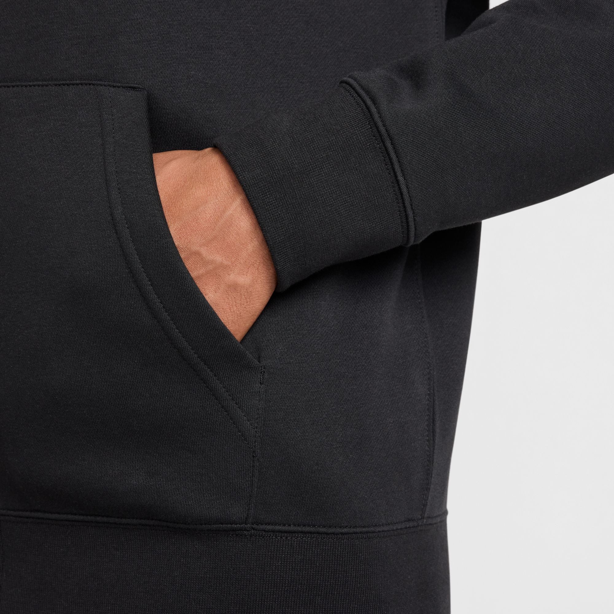 Nike Club Full-Zip Fleece Mens Hoodie - Image 6