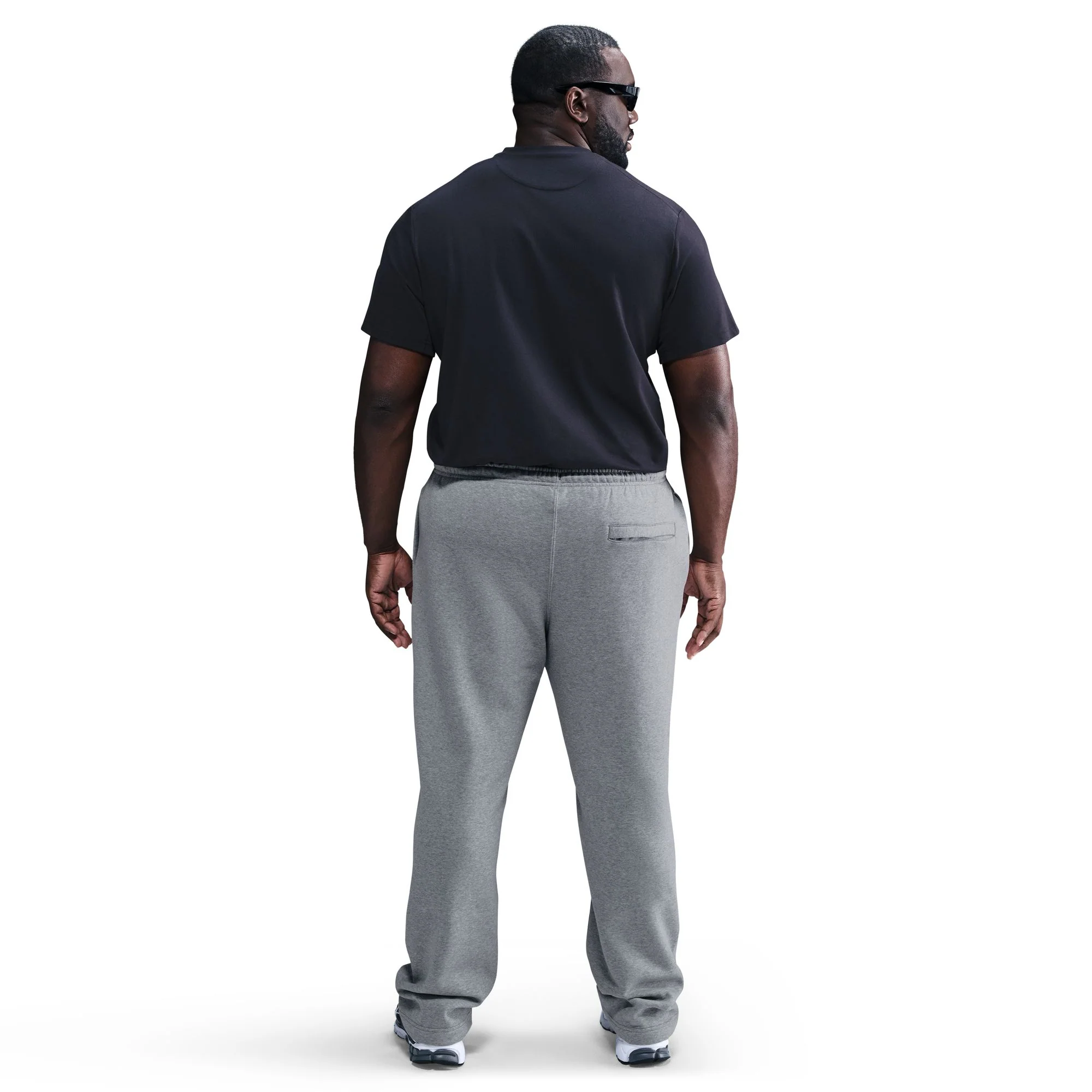 Nike Club Open-Hem Fleece Mens Pants - Image 3