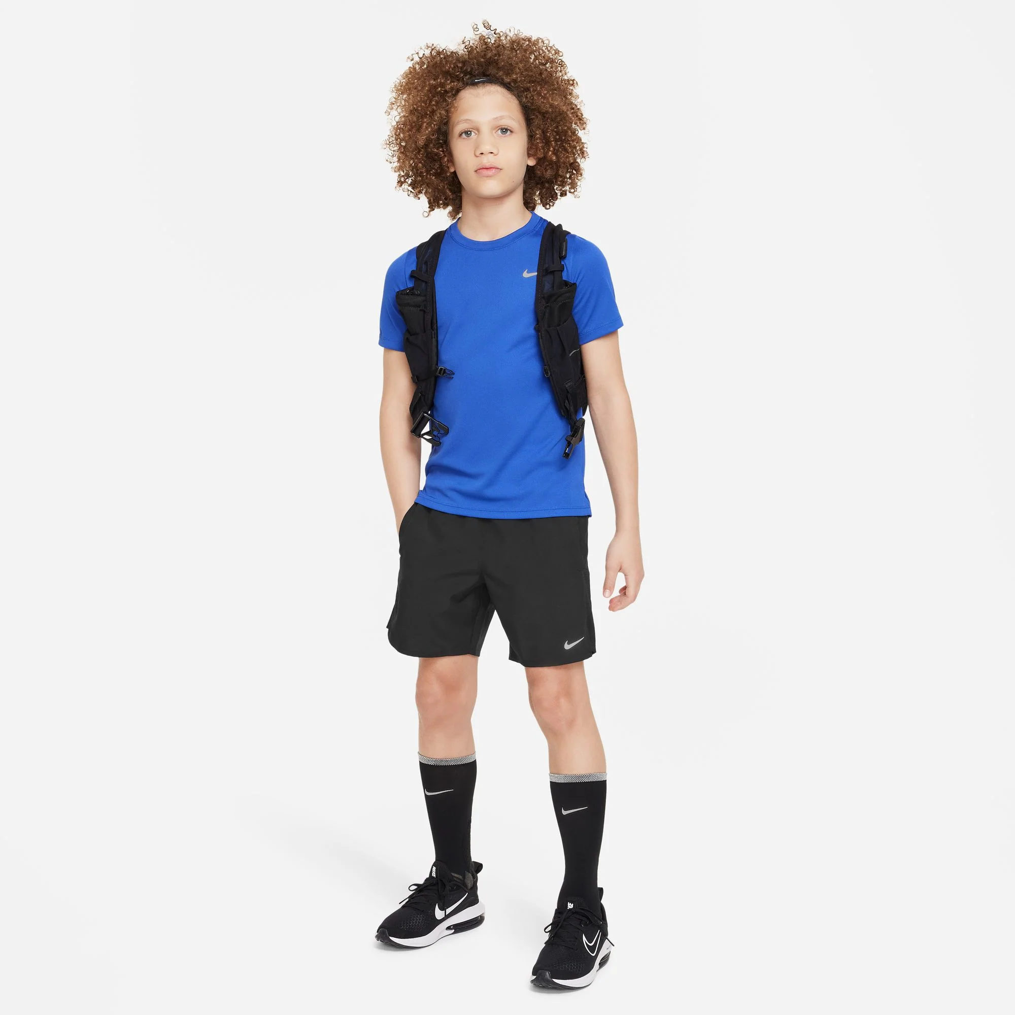 Nike Dri-FIT Challenger Boys Training Shorts - Image 2