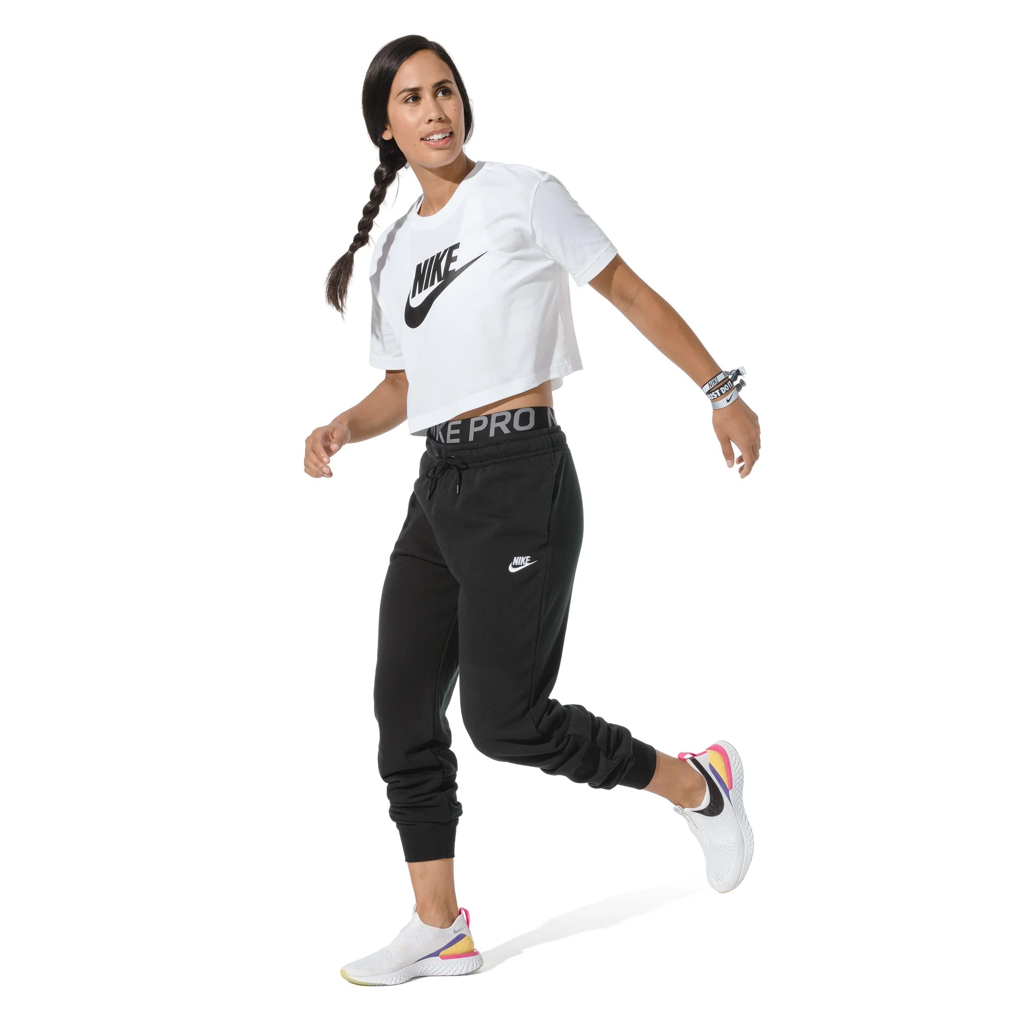 Nike Essential Cropped Logo Womens Tees - Image 4