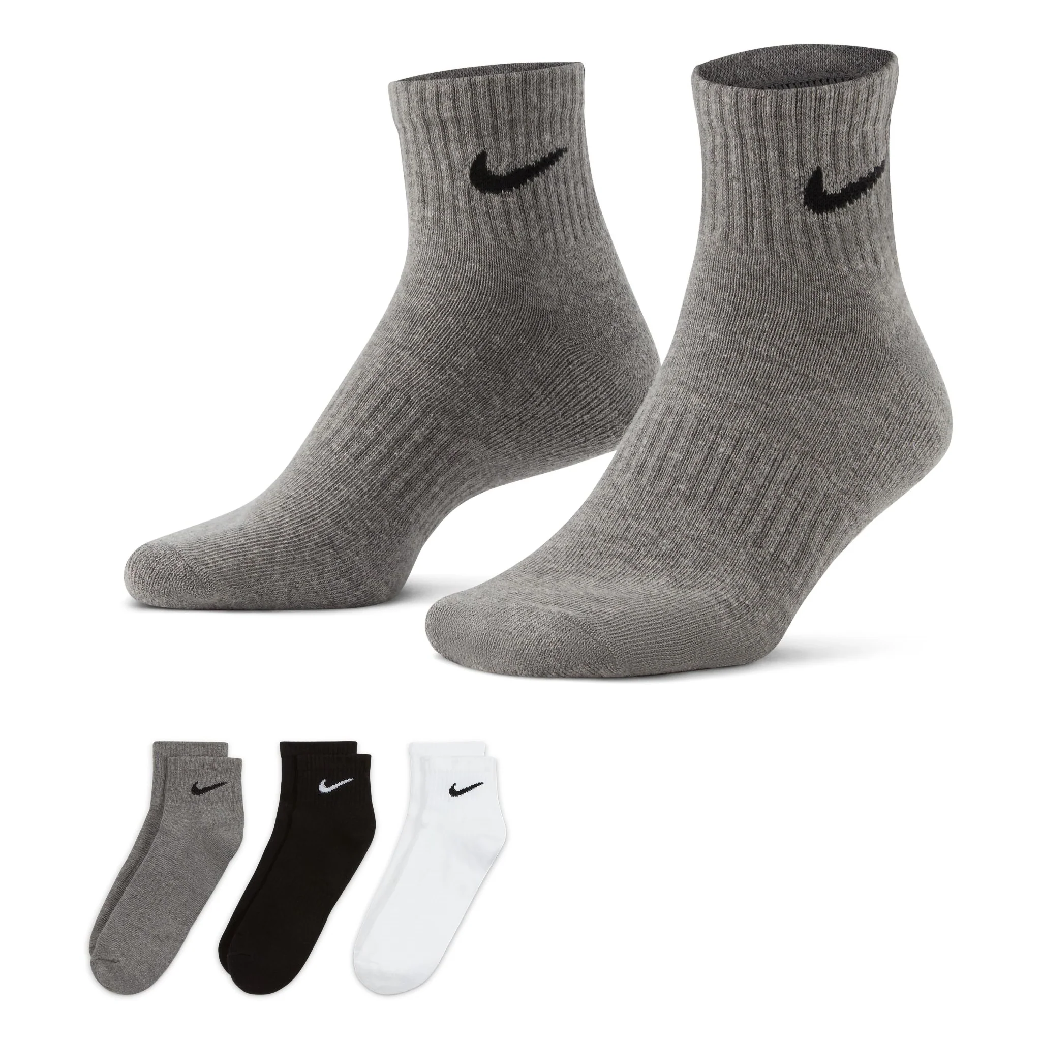 Nike Everyday Ankle Socks 3 Pack