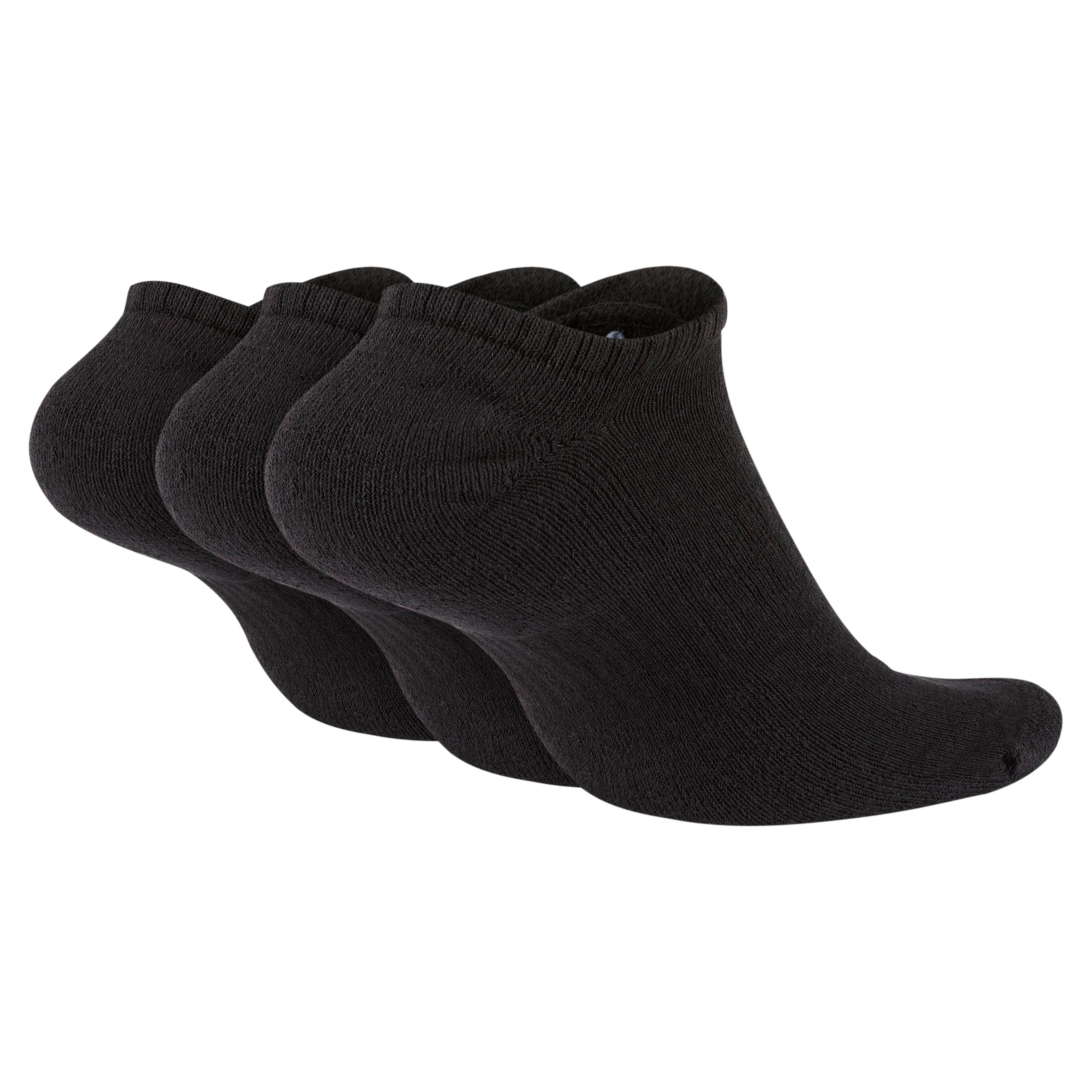 Nike Everyday Cushioned Training No-Show Socks 3 Pack - Image 2