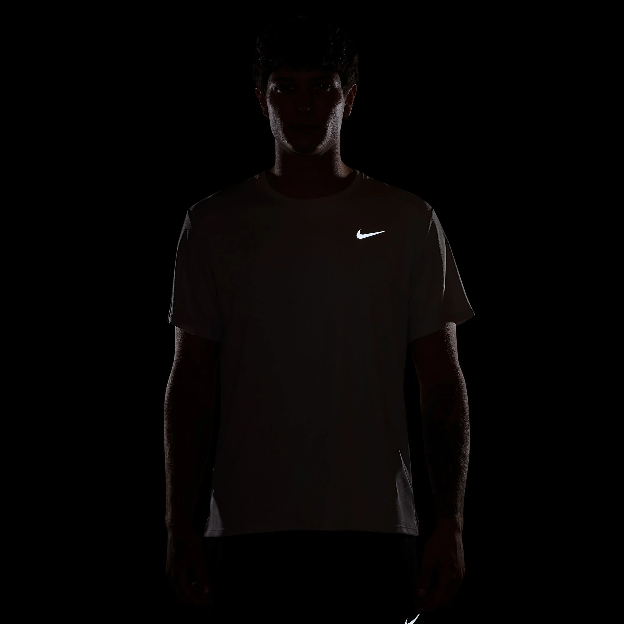 Nike Miler Dri-FIT UV Mens Running Tee - Image 6