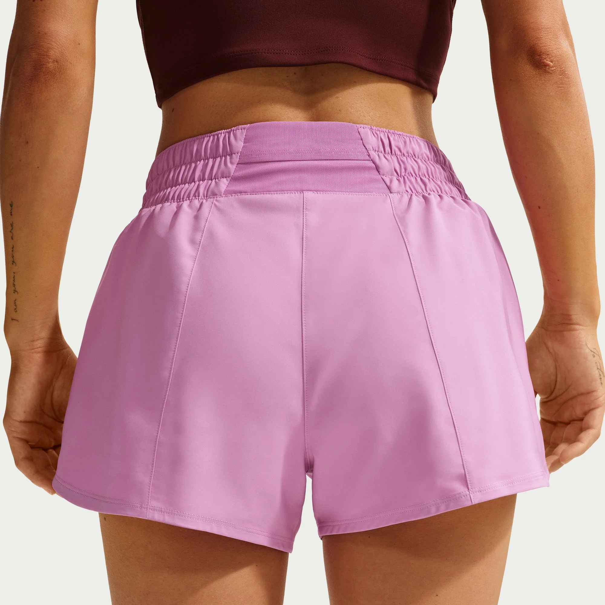 Nike One Dri-FIT Mid-Rise 3-Inch Womens Shorts - Image 5