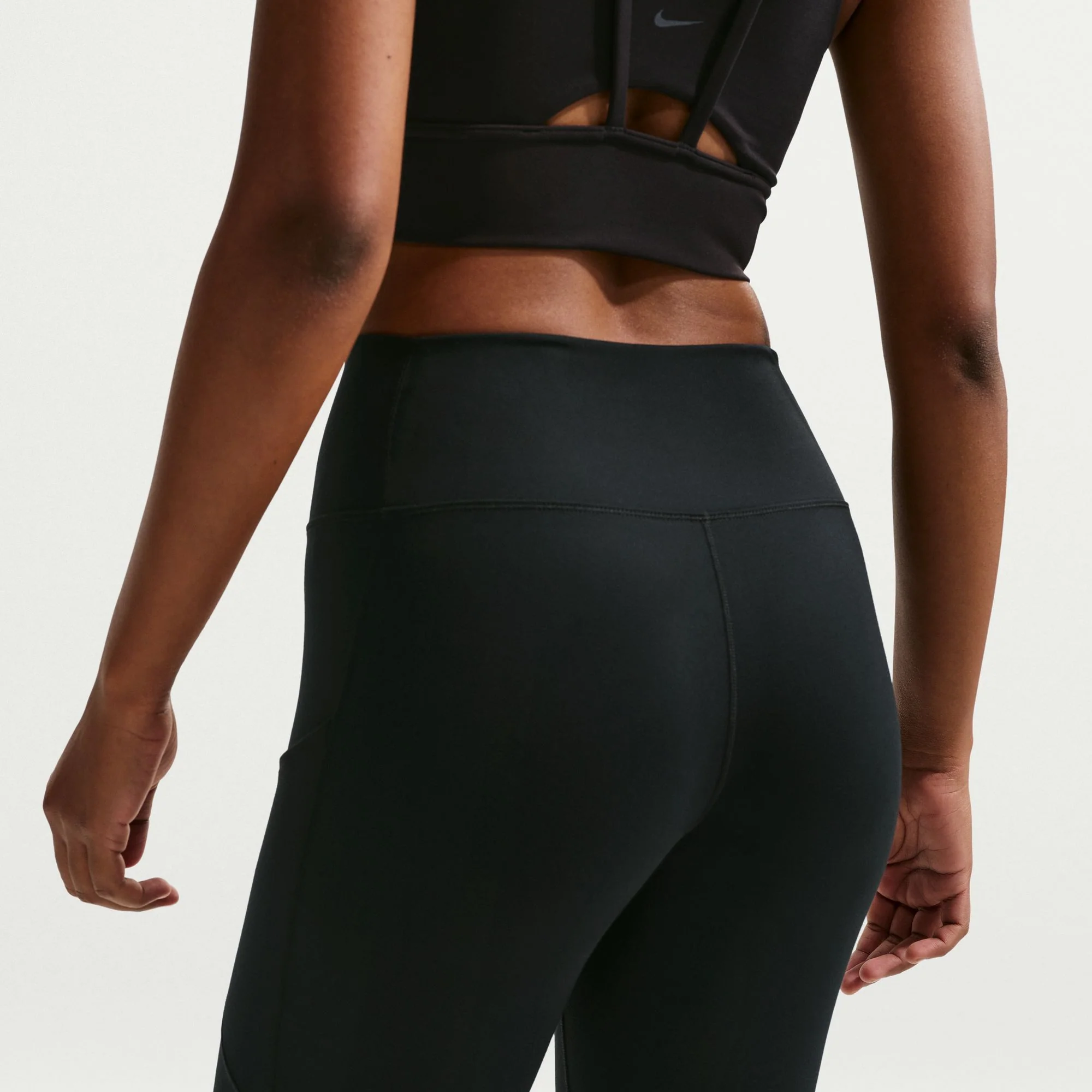 Nike One High-Waisted 8-Inch Womens Biker Shorts - Image 5