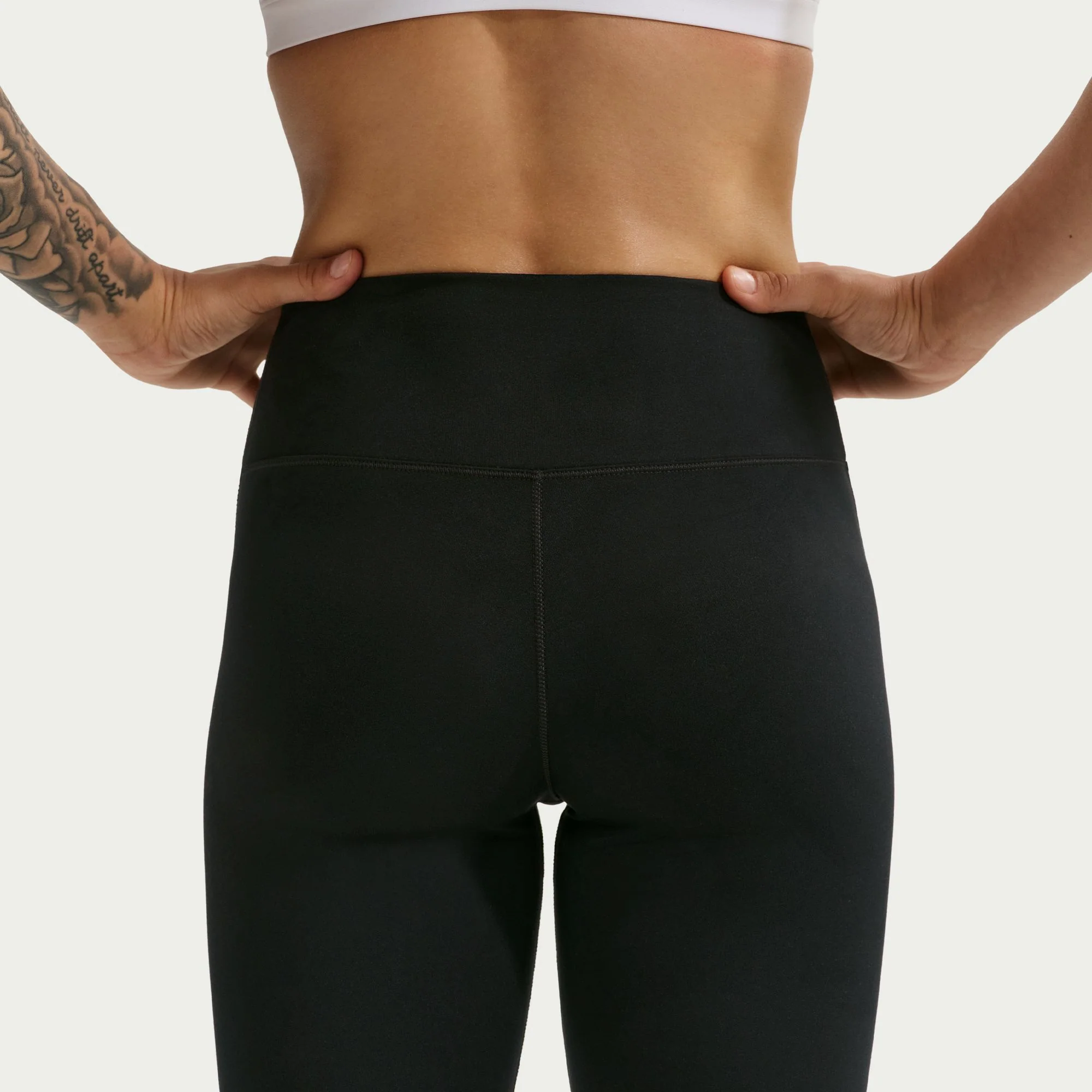 Nike One Seamless Front High-Waisted Womens Tights - Image 5