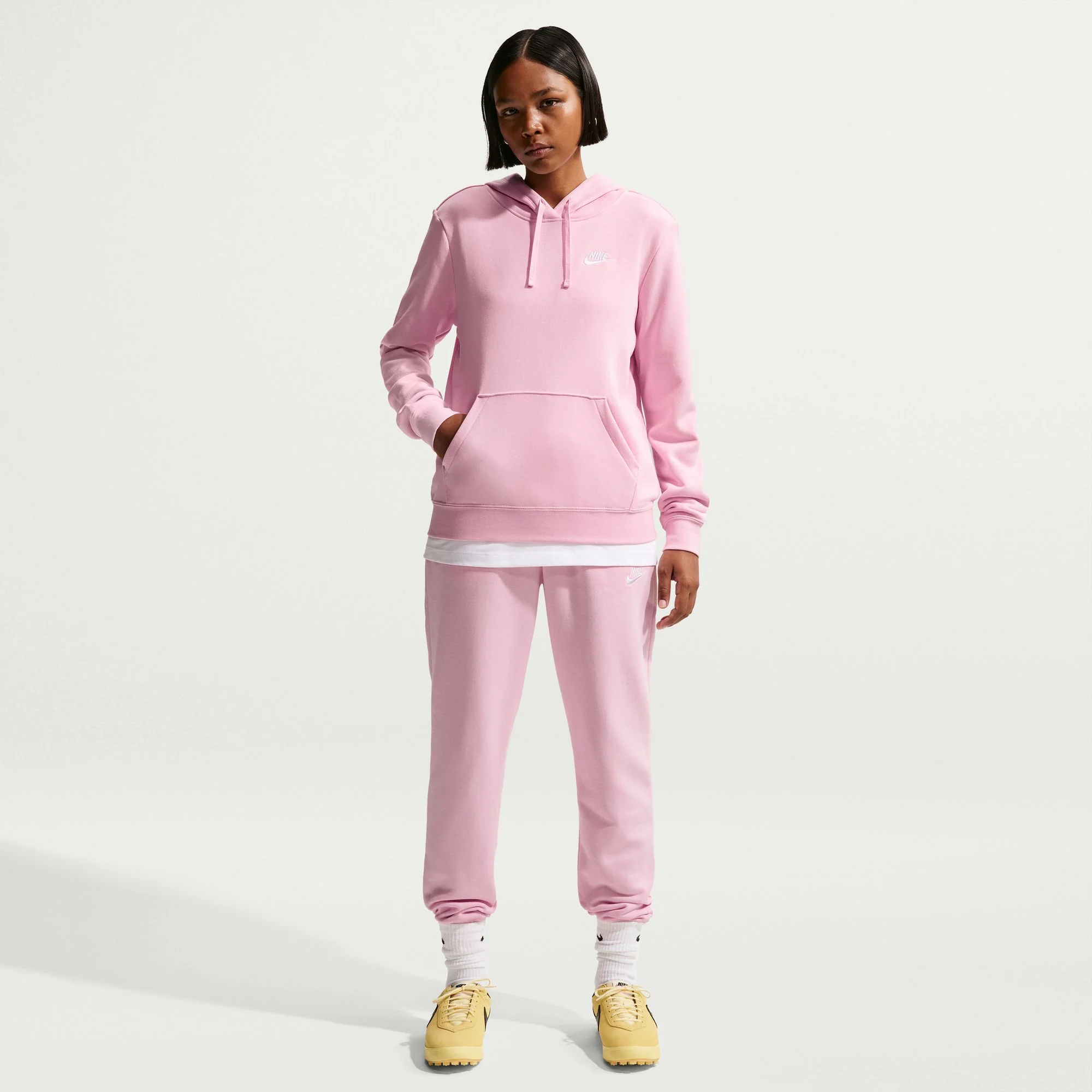 Nike Sportswear Club Fleece Womens Pullover Hoodie - Image 2