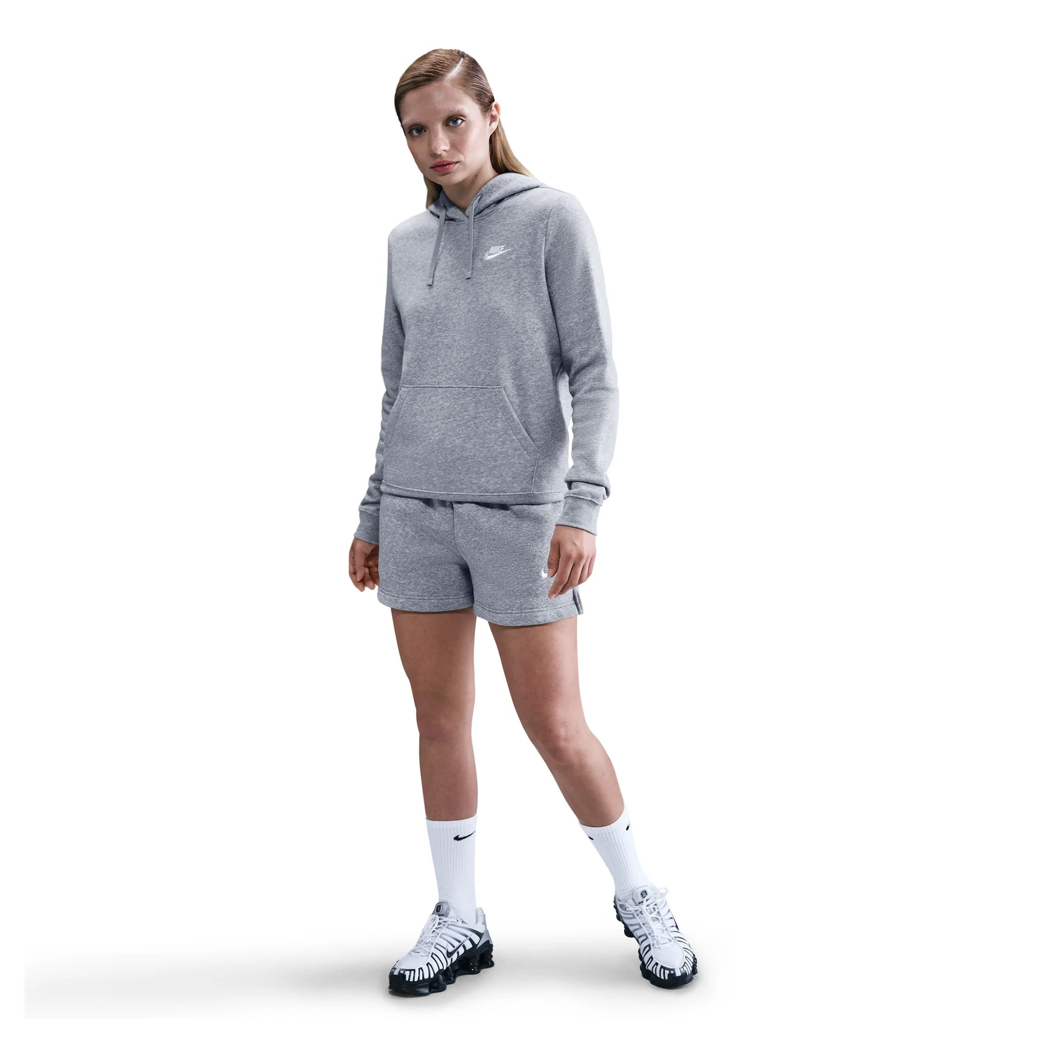 Nike Sportswear Club Fleece Womens Pullover Hoodie - Image 5