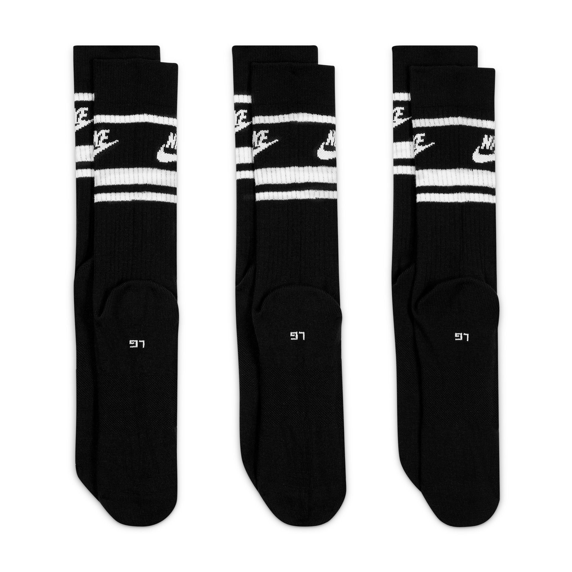 Nike Sportswear Dri-FIT Everyday Essential Crew Socks 3 Pack - Image 3