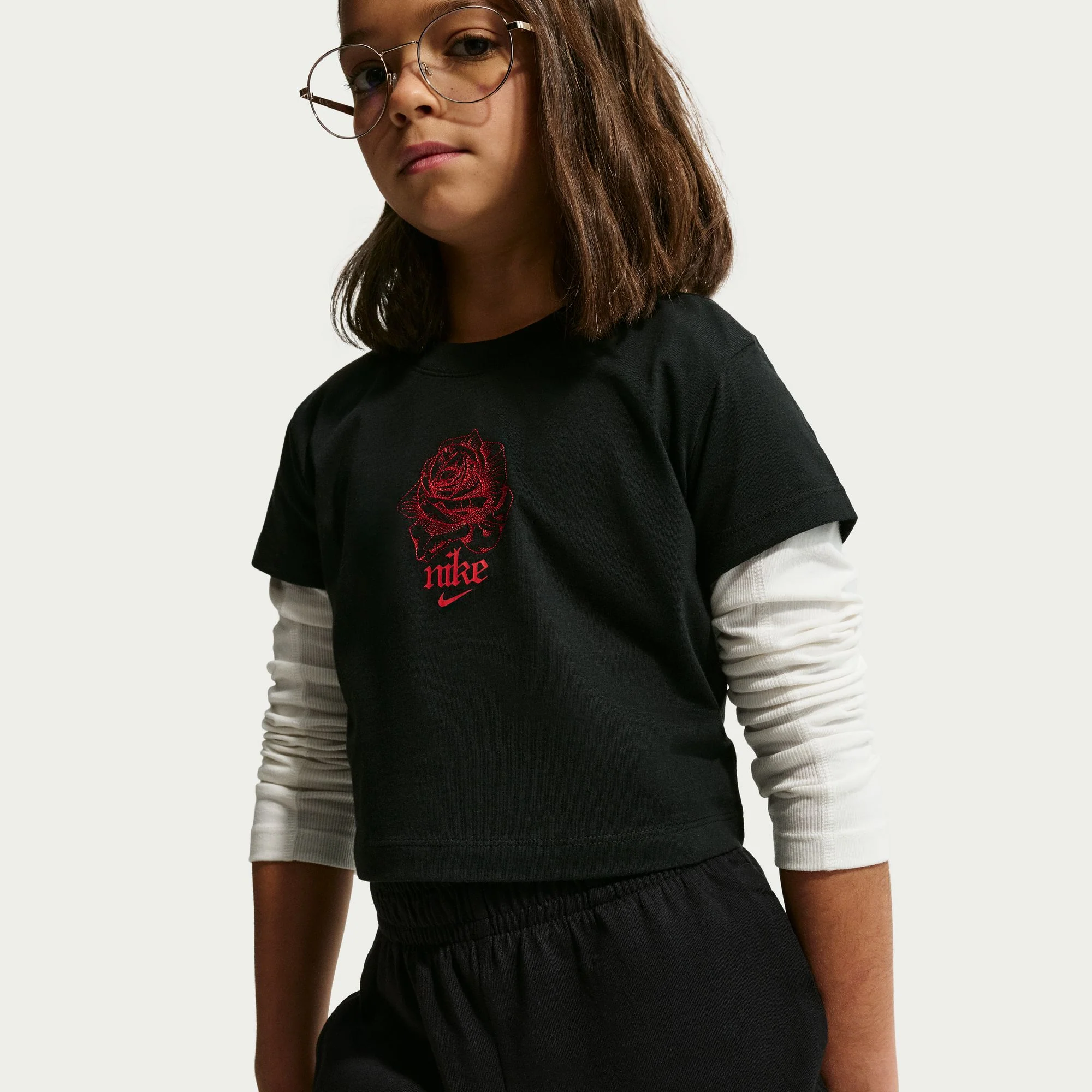 Nike Sportswear Girls Jersey Shorts - Image 4