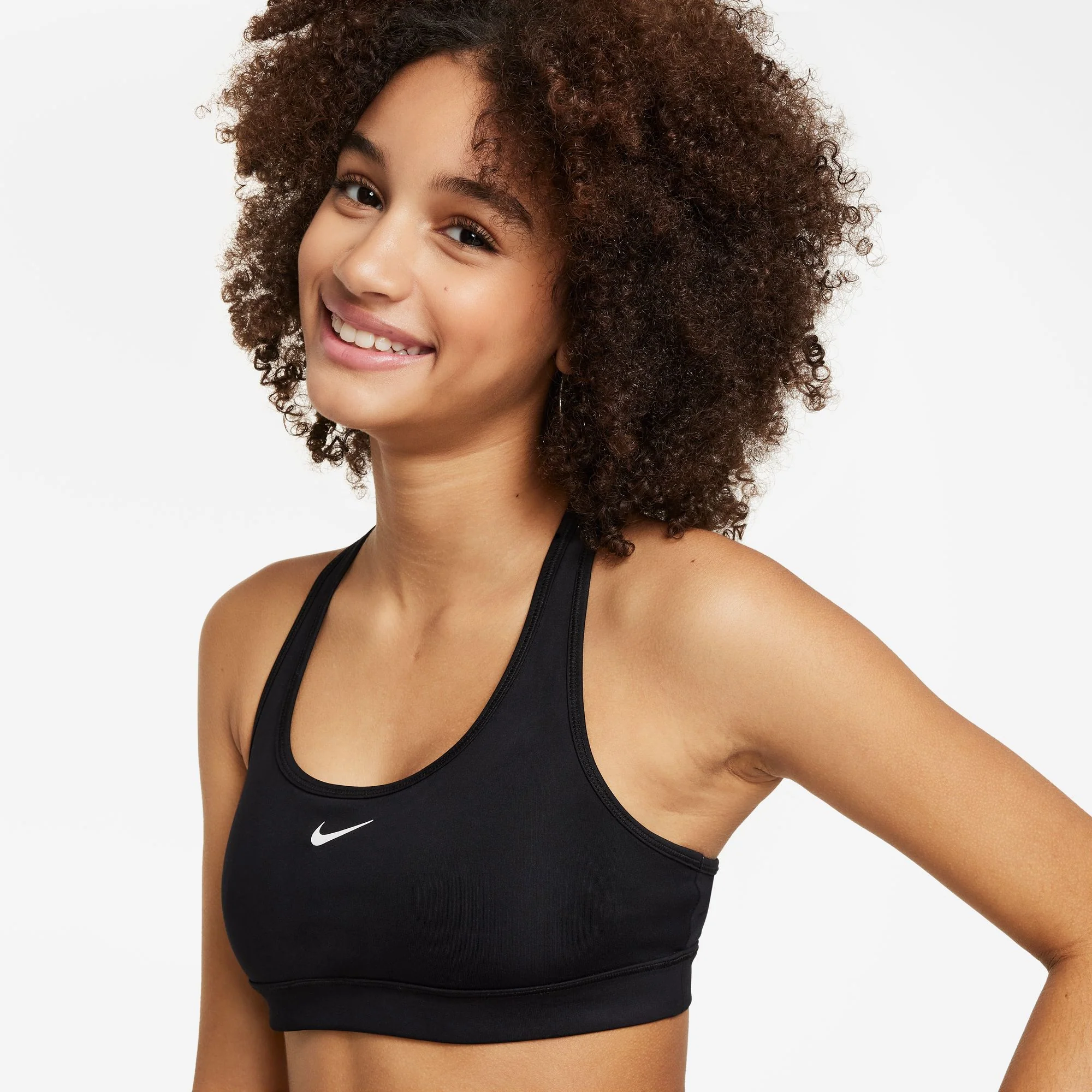 Nike Swoosh Girls Sports Bra - Image 2
