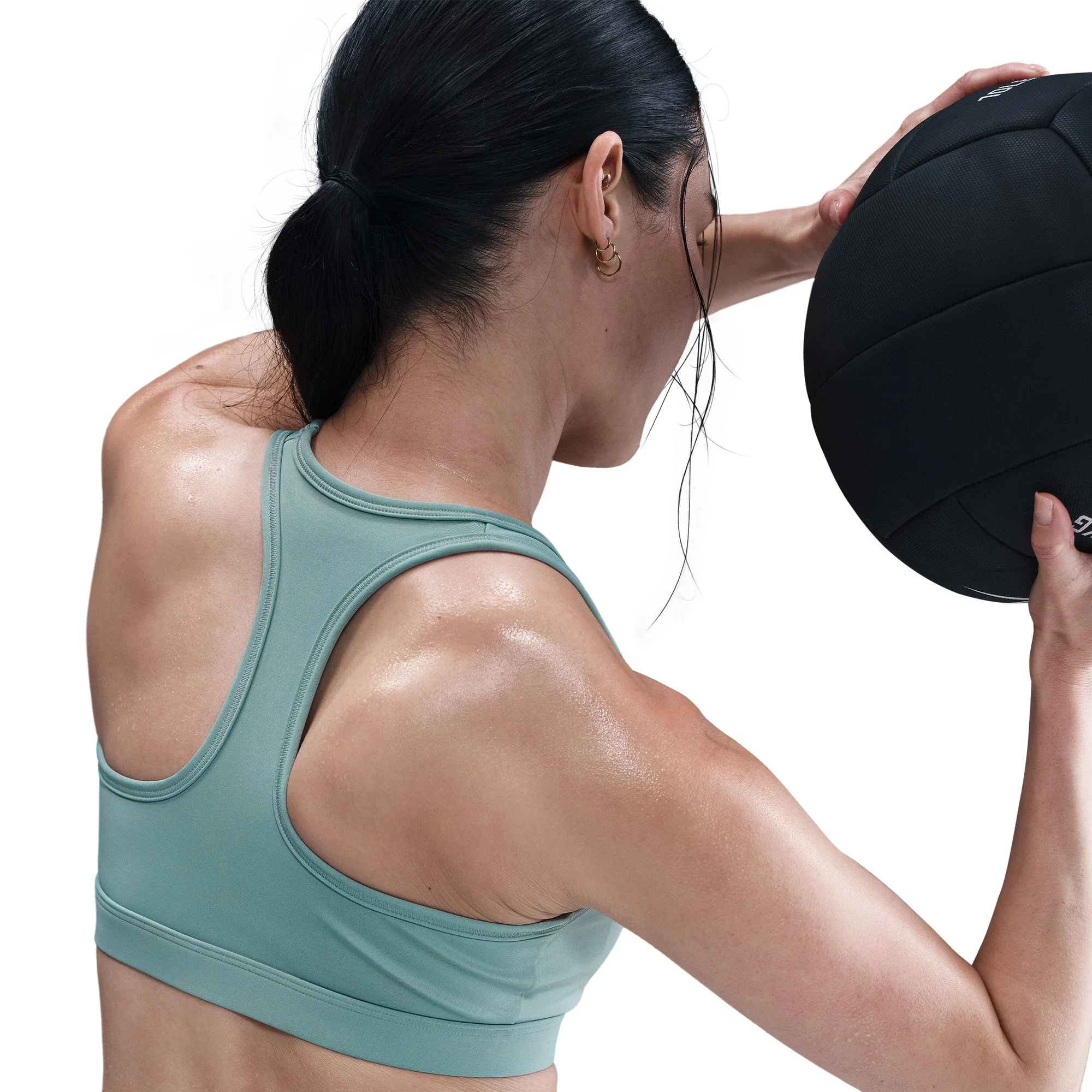 Nike Swoosh Medium-Support Padded Womens Sports Bra - Image 5
