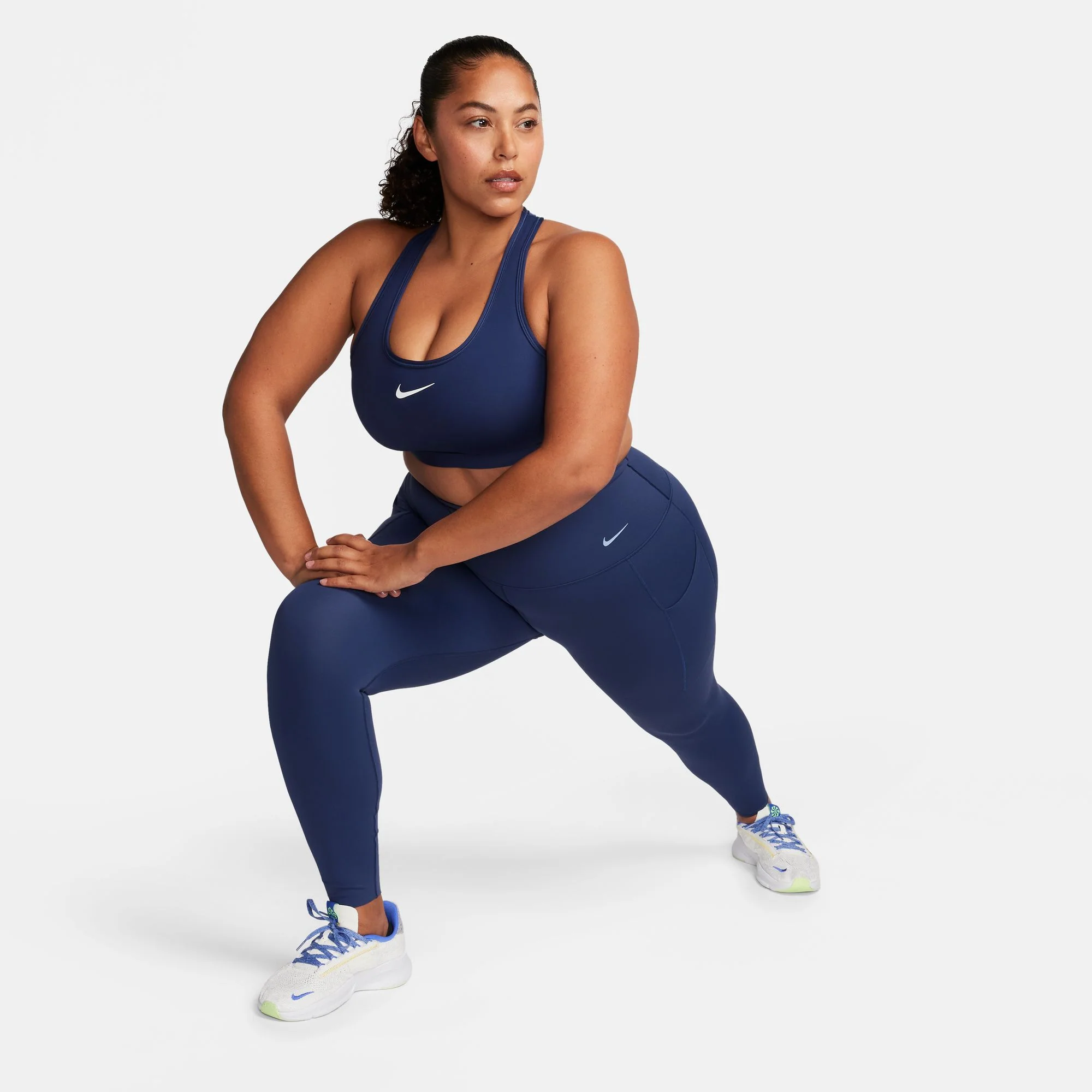 Nike Swoosh Medium-Support Padded Womens Sports Bra - Image 3