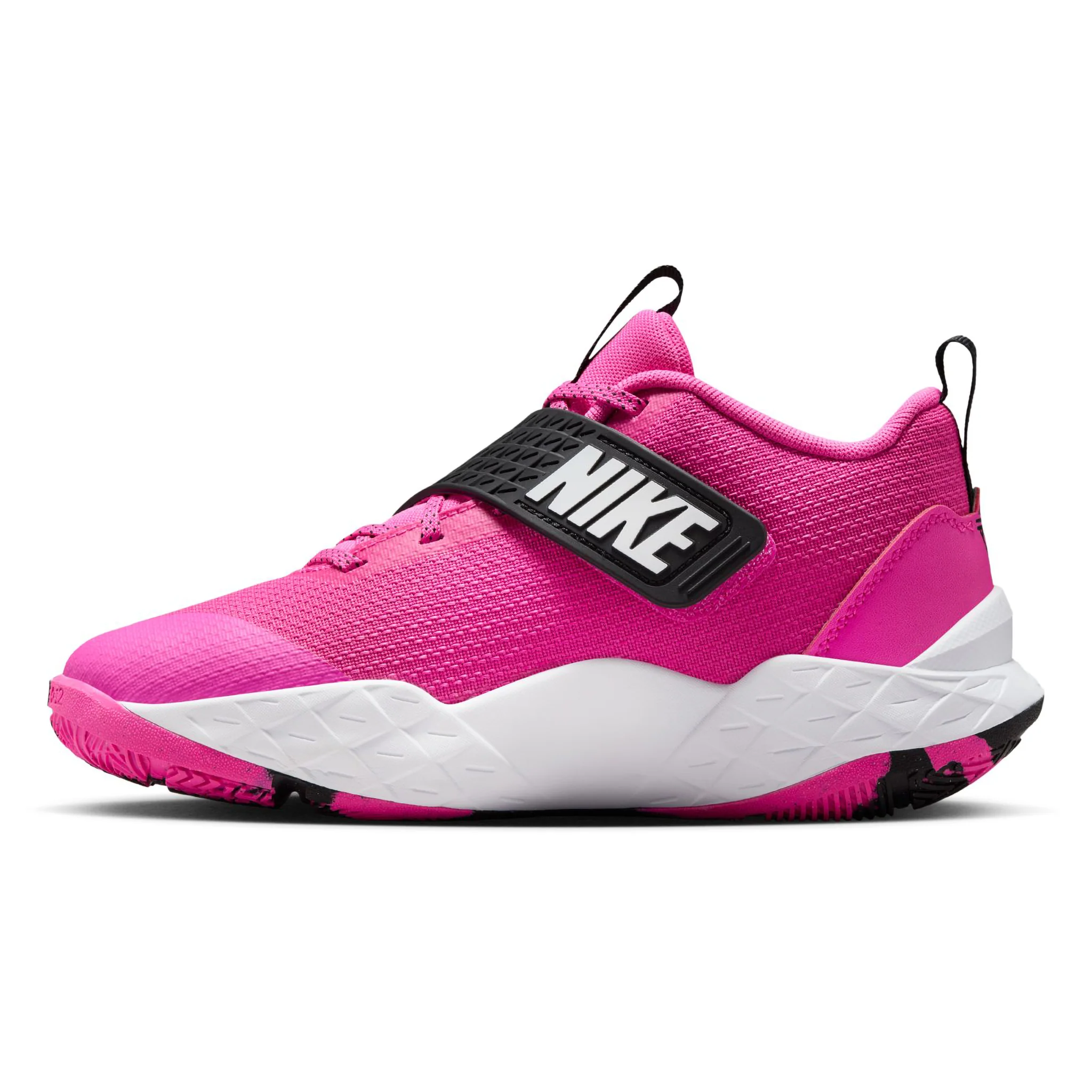 Nike Team Hustle D 12 GS Kids Basketball Shoes - Image 2