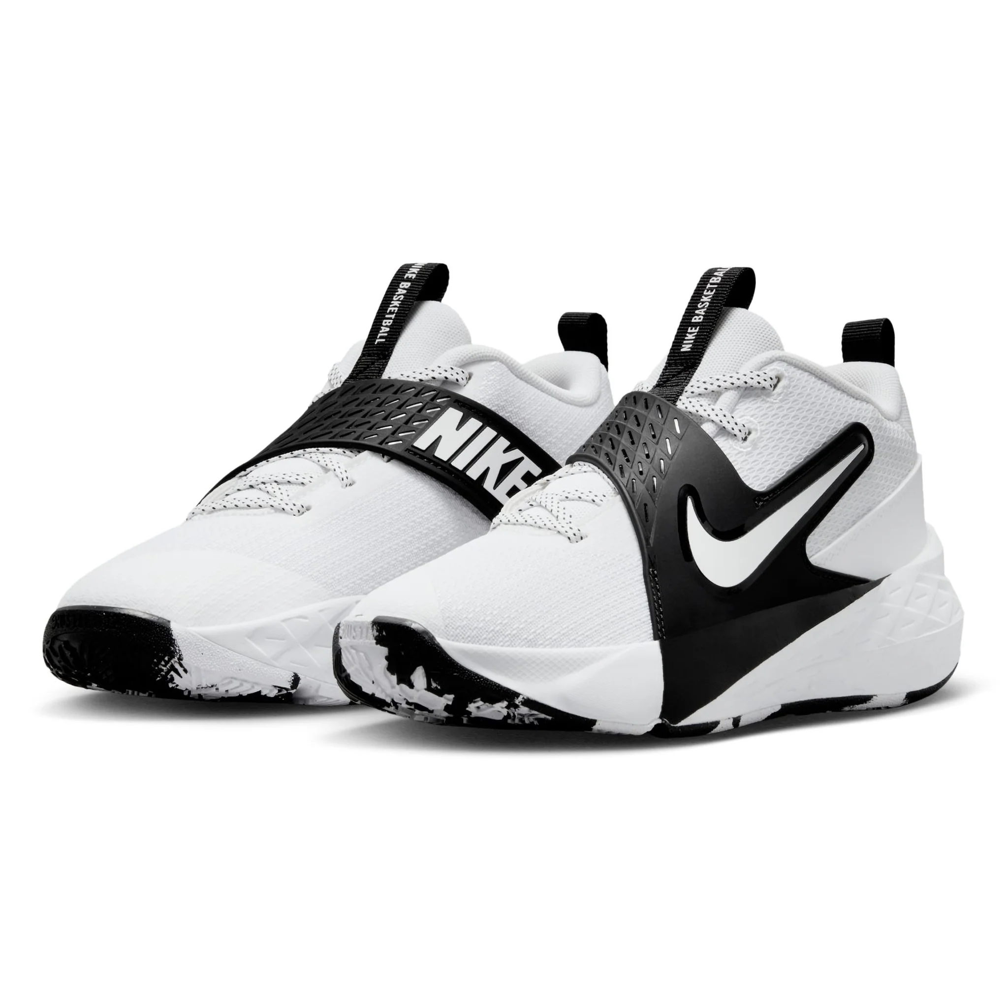 Nike Team Hustle D 12 GS Kids Basketball Shoes - Image 3