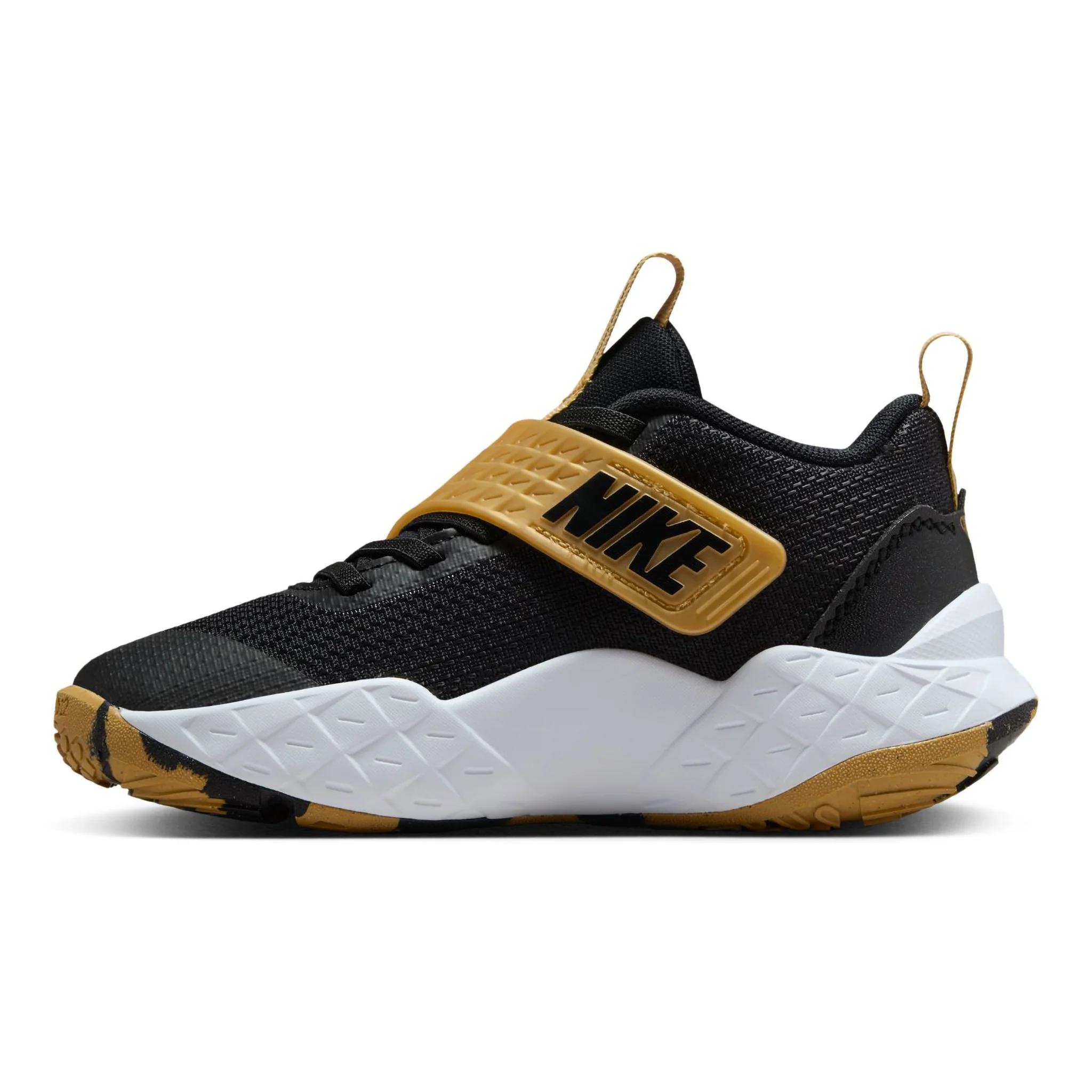 Nike Team Hustle D 12 PS Kids Basketball Shoes - Image 2